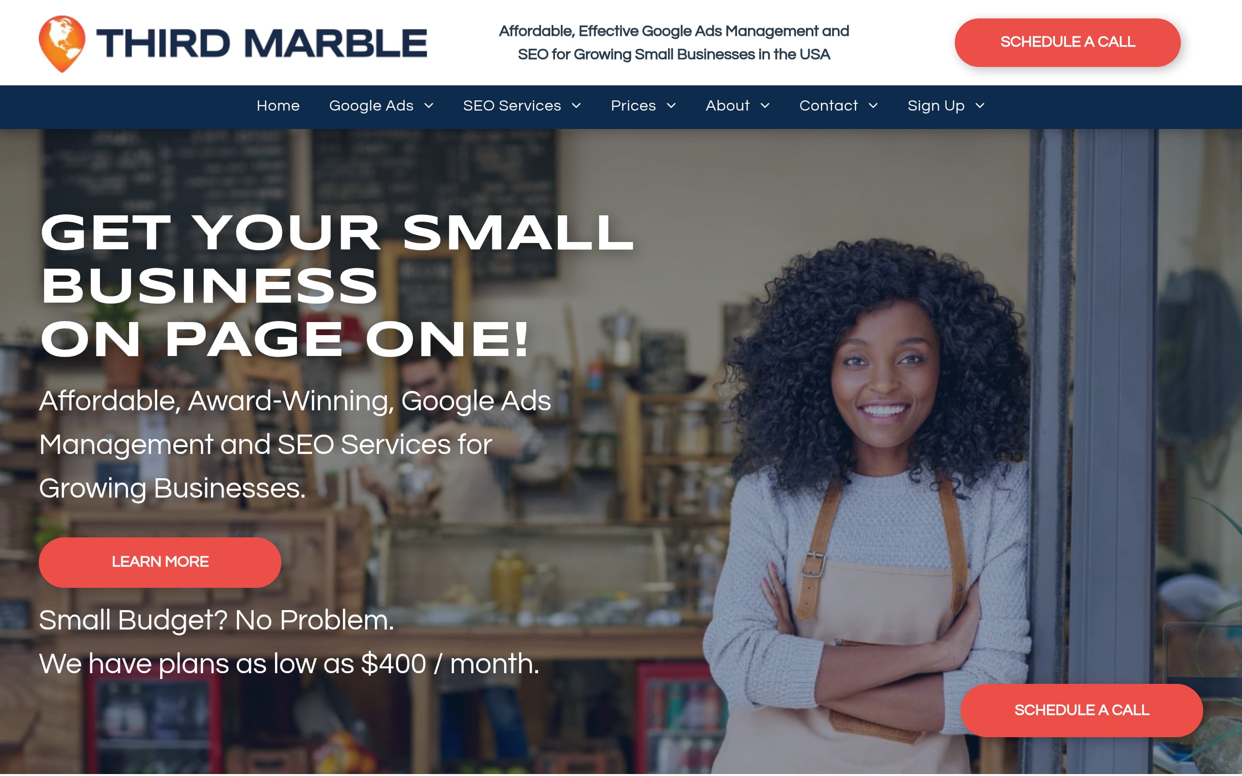 Third Marble Marketing Screenshot