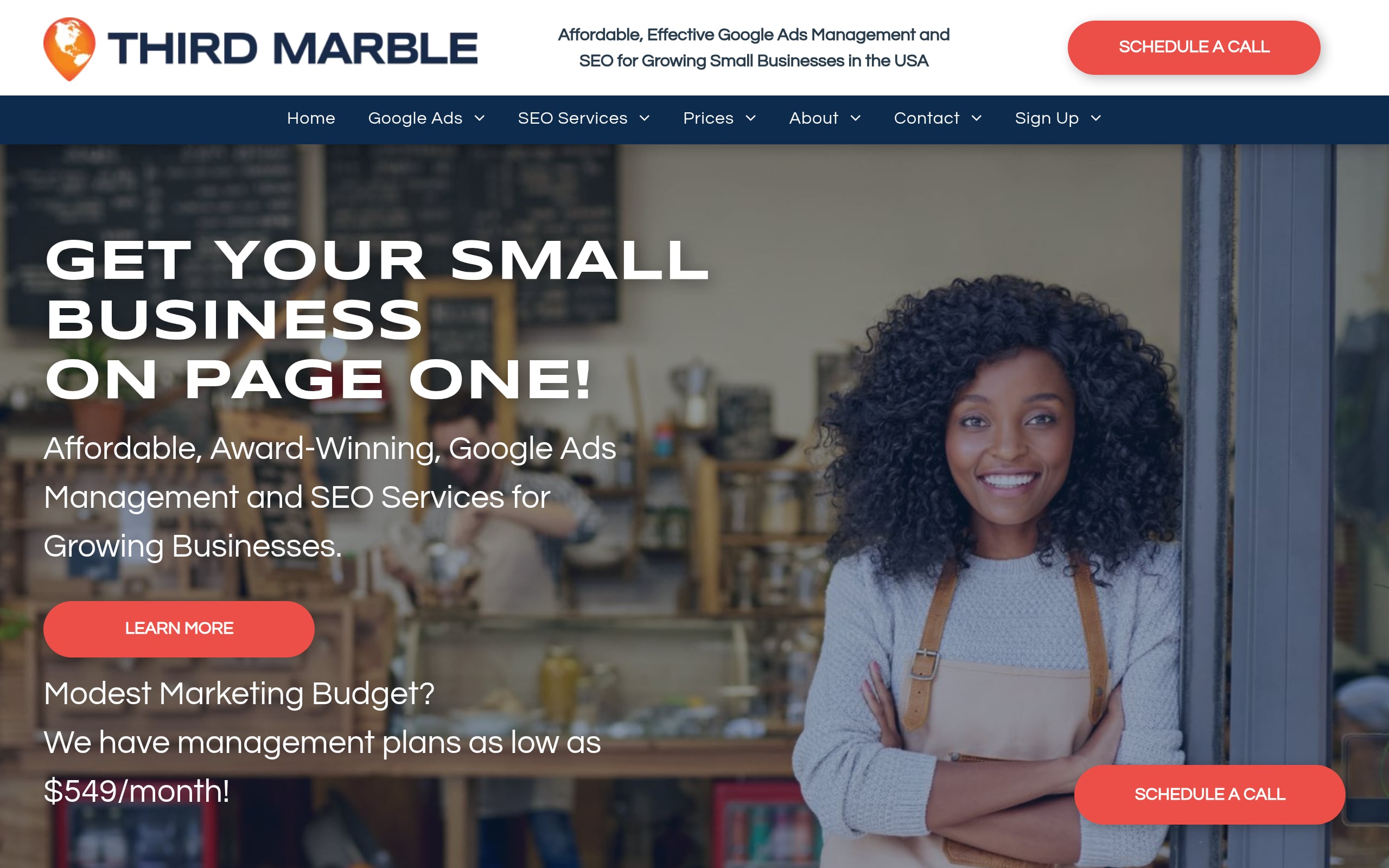 Third Marble Marketing Screenshot