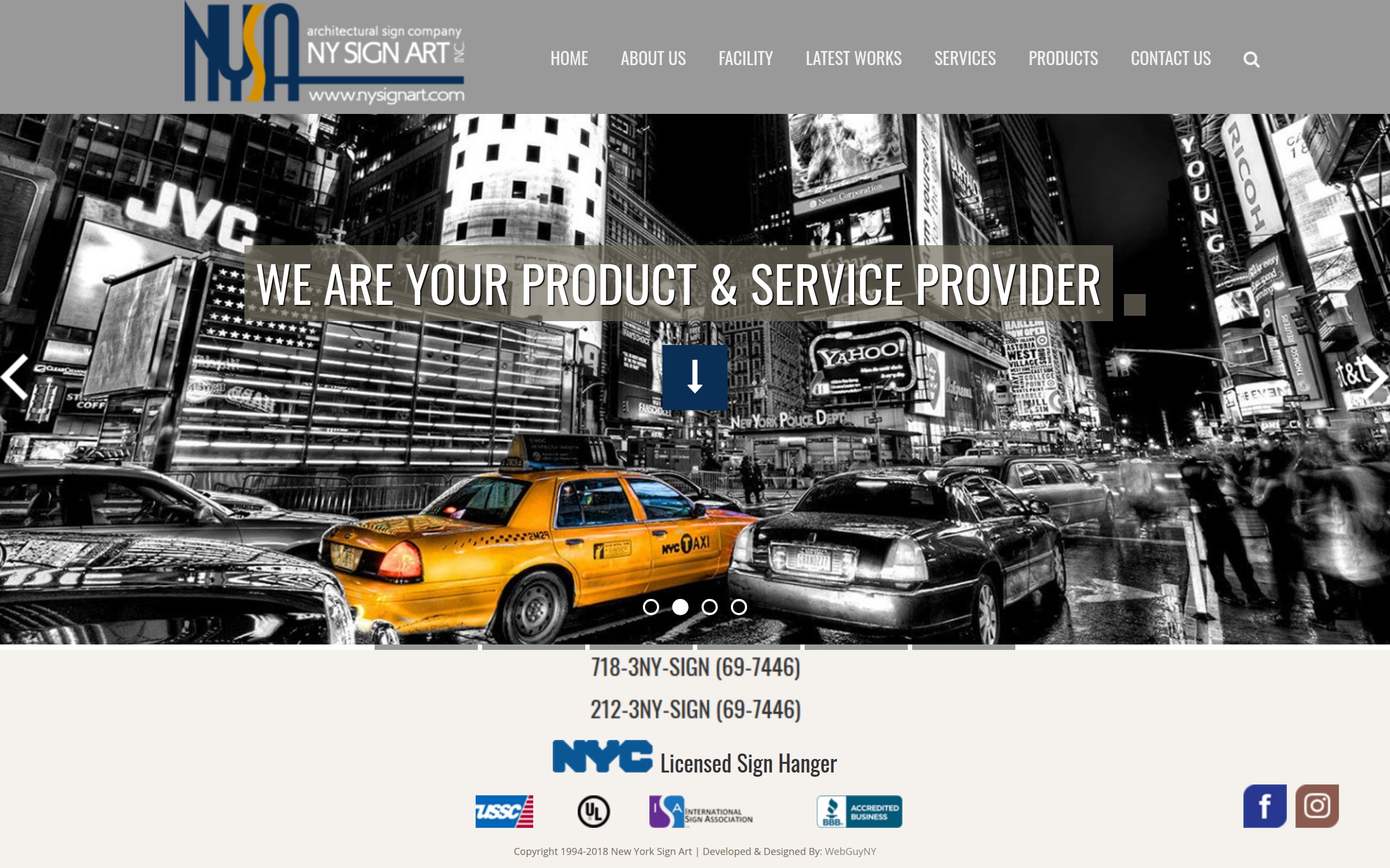 NY Sign Art Screenshot