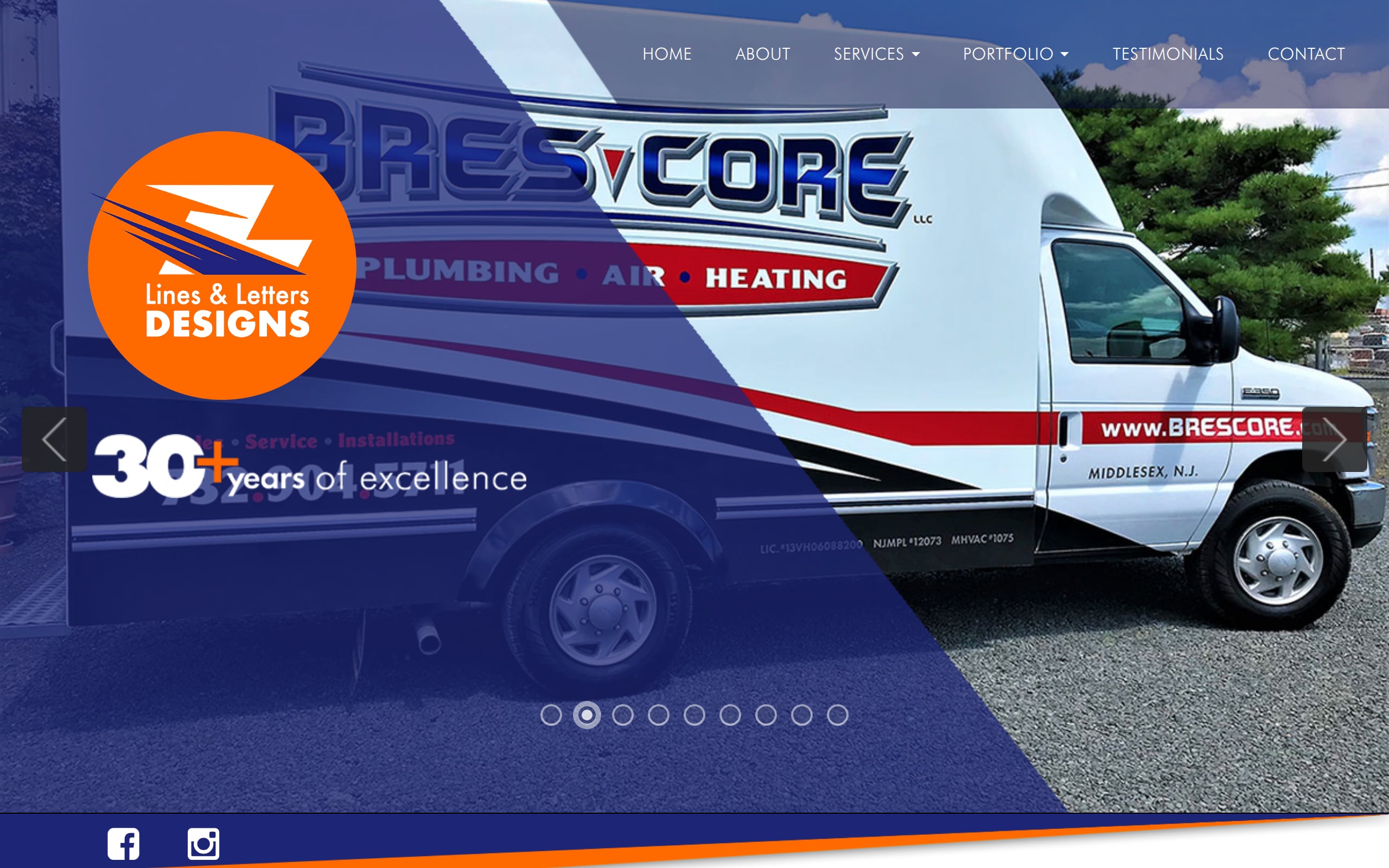 Lines & Letters Designs Screenshot