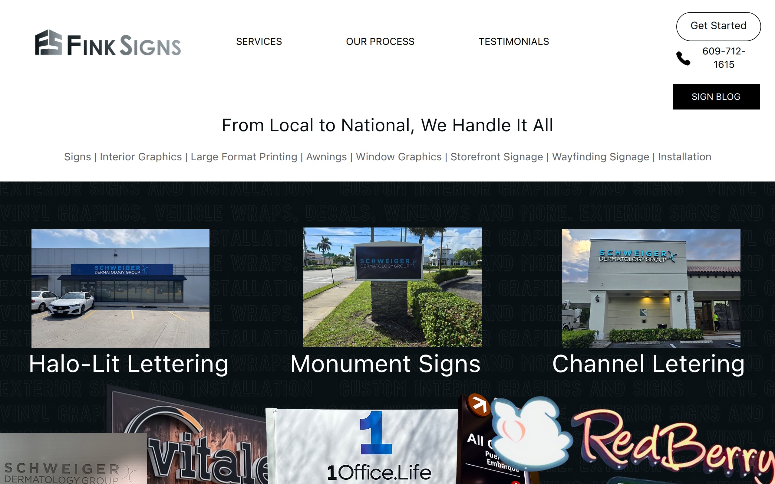 Fink Signs Screenshot
