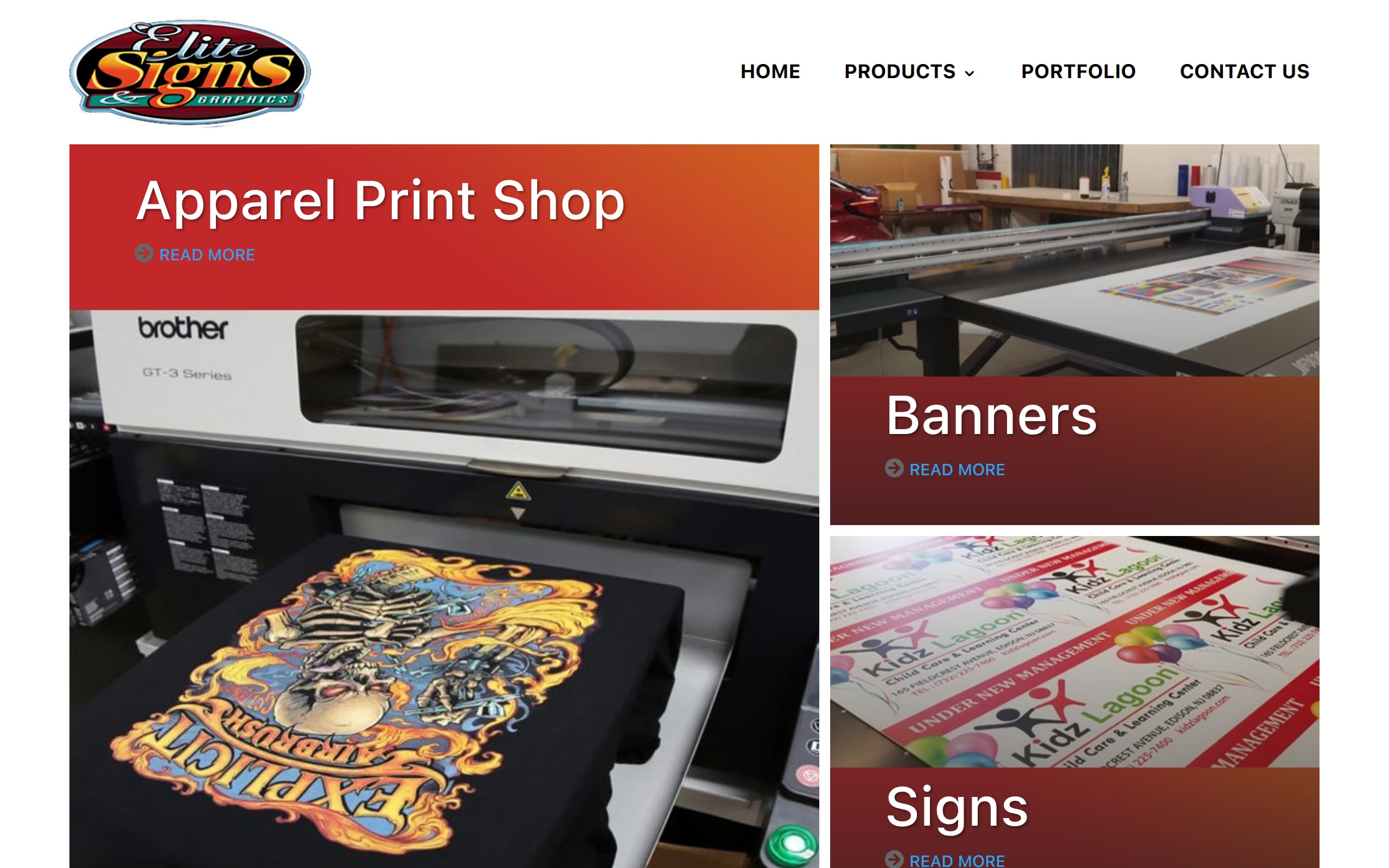 Elite Signs and Graphics Screenshot