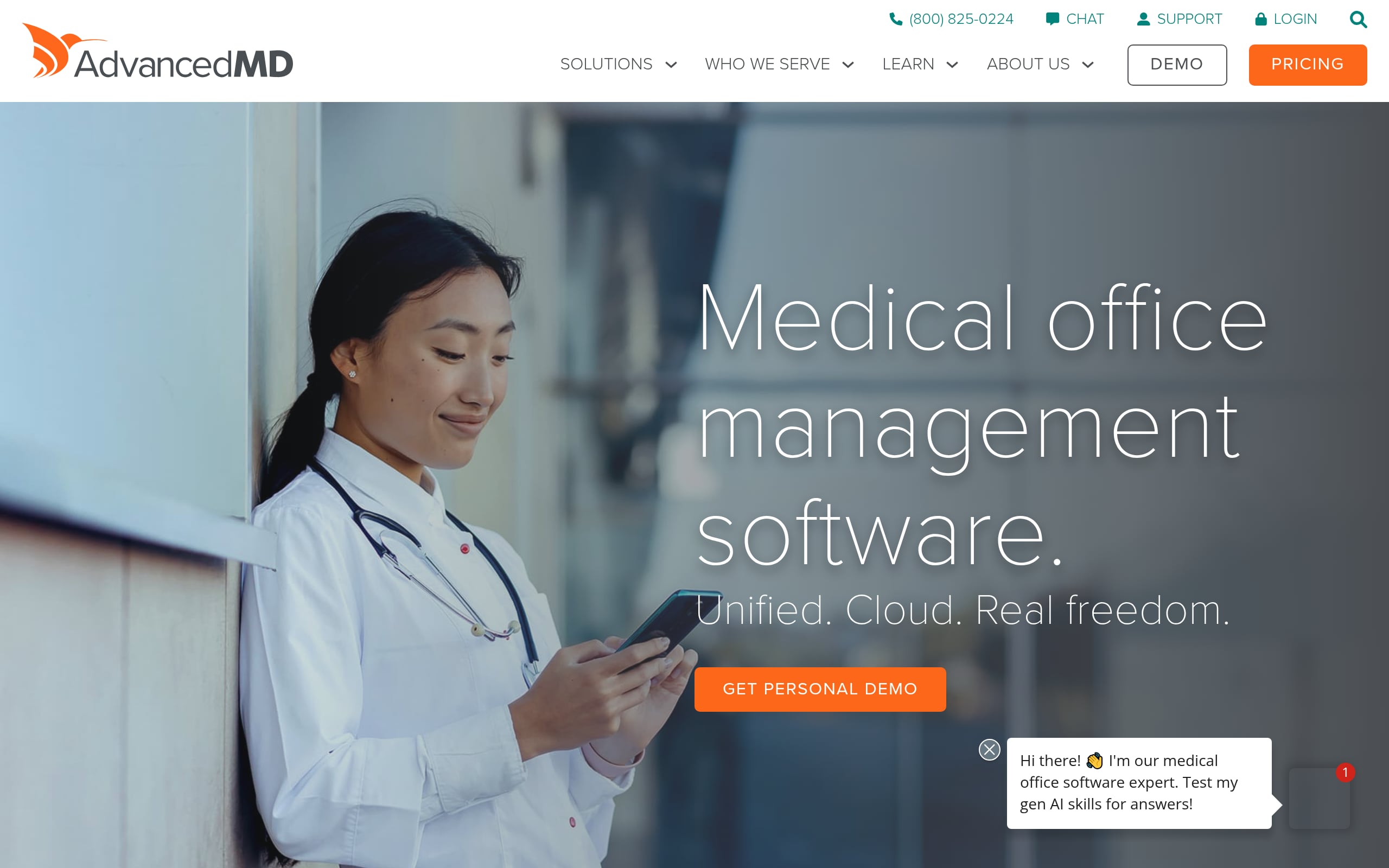 AdvancedMD Screenshot