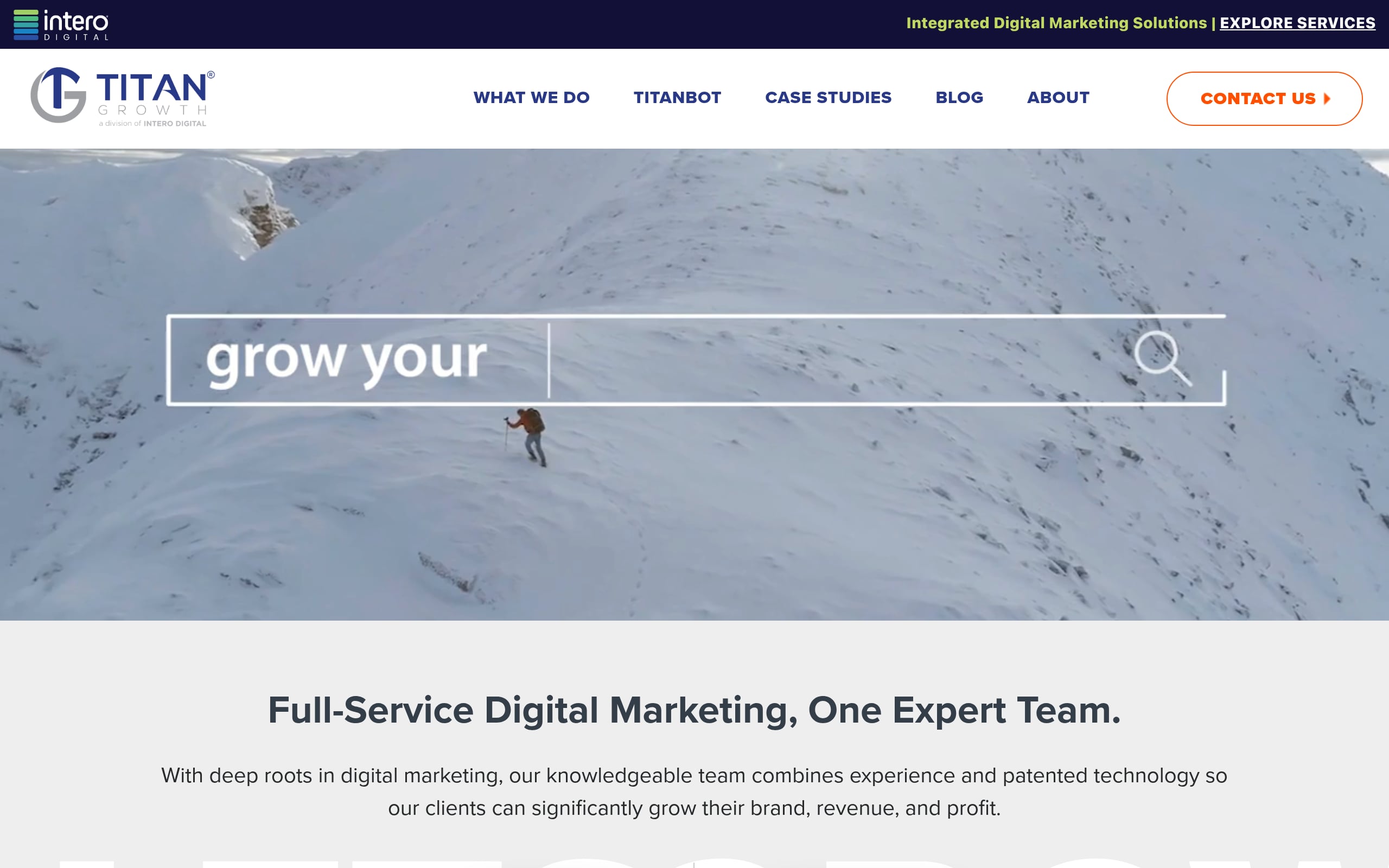 Titan Growth Screenshot