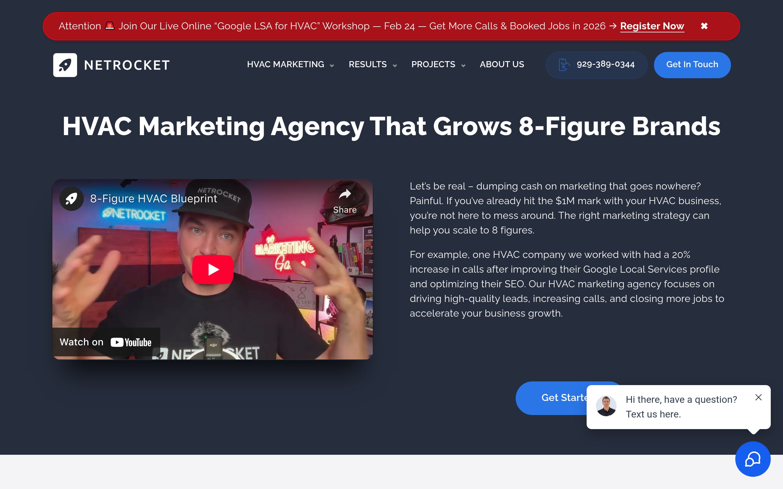 Netrocket Screenshot