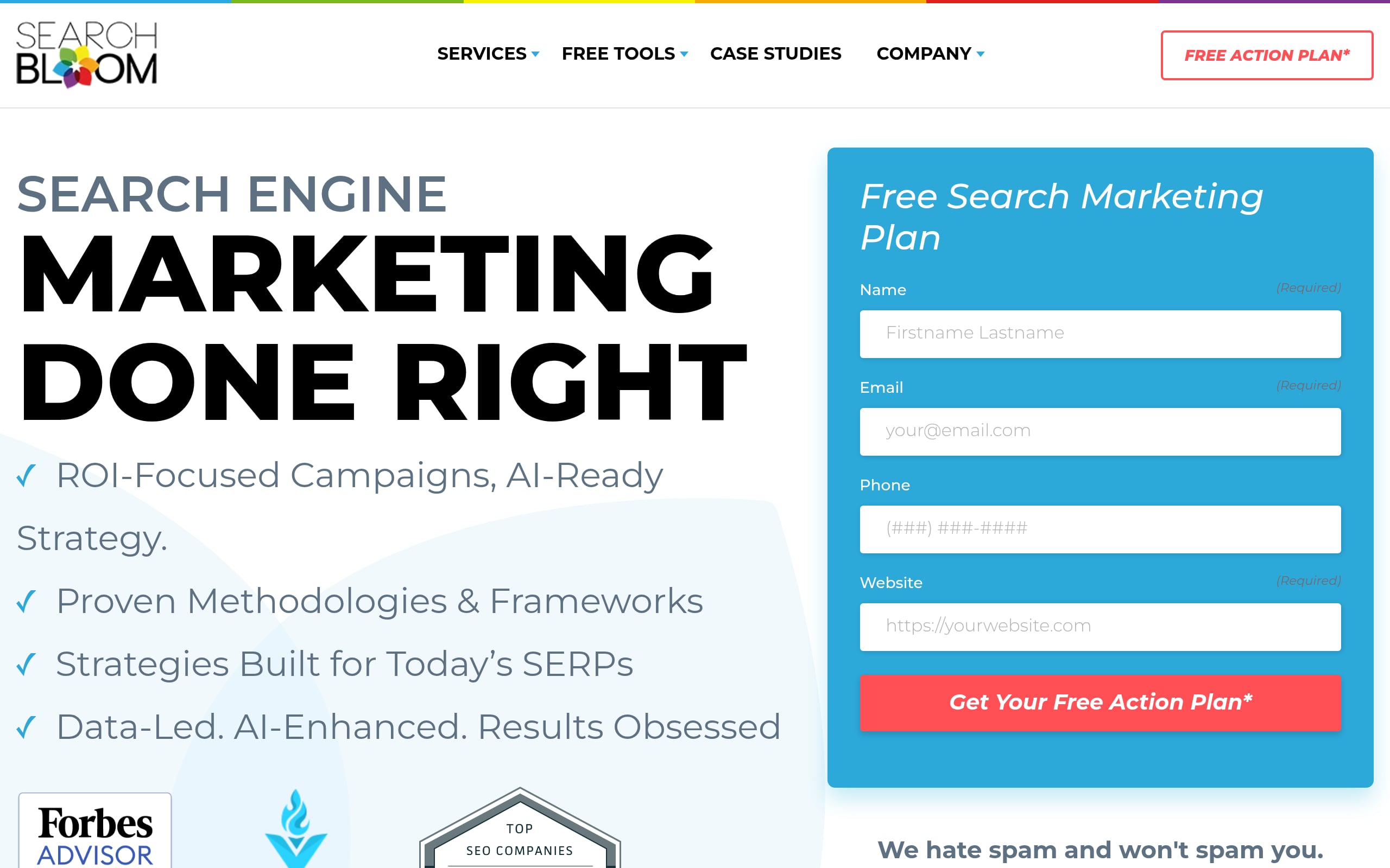 Searchbloom Screenshot