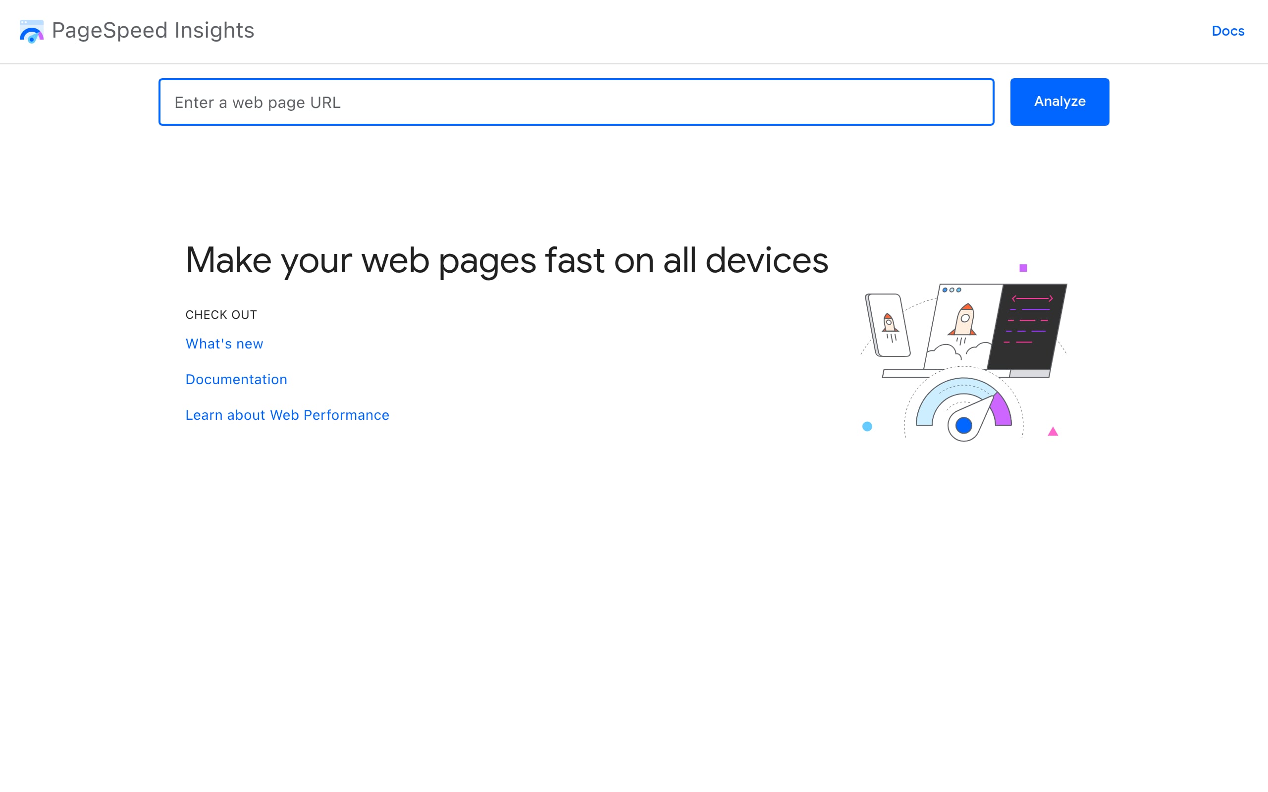 PageSpeed Insights Screenshot