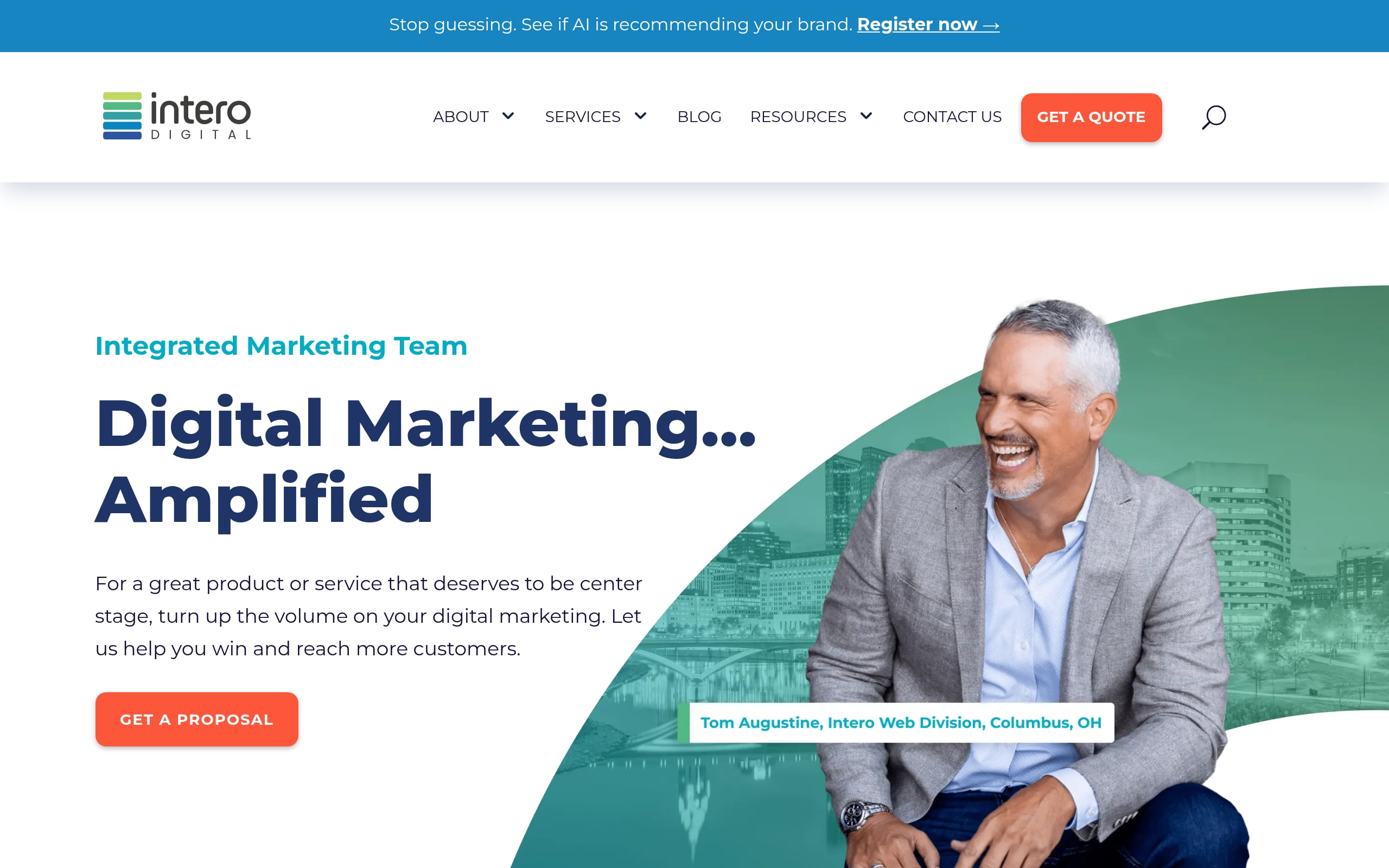 Intero Digital Screenshot