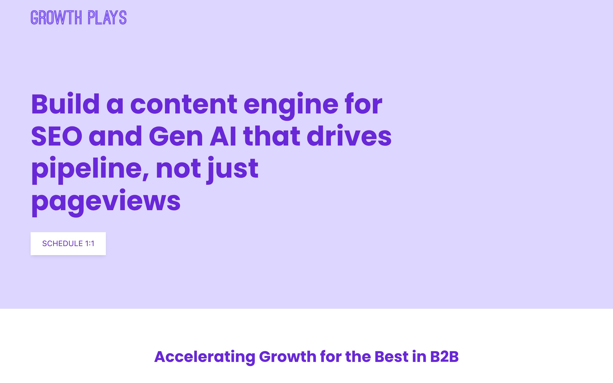 Growth Plays Screenshot