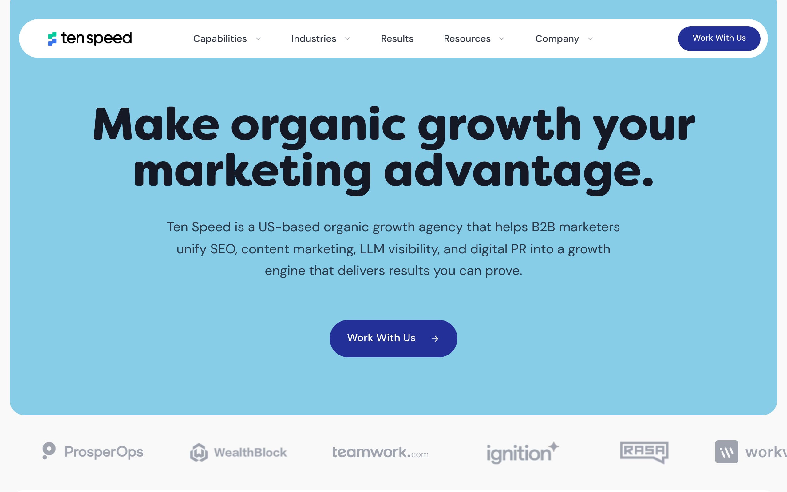 Ten Speed Screenshot