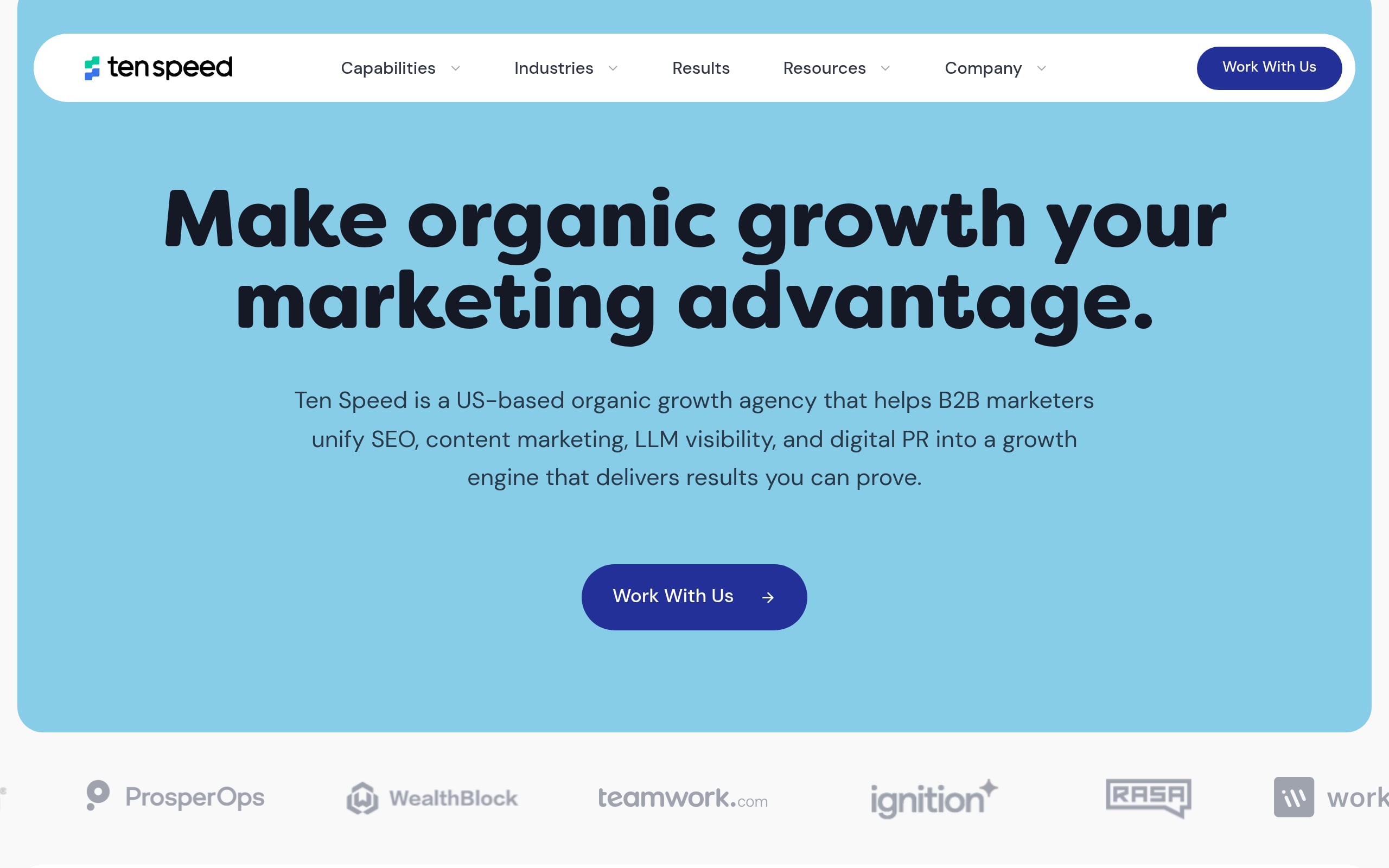 Ten Speed Screenshot