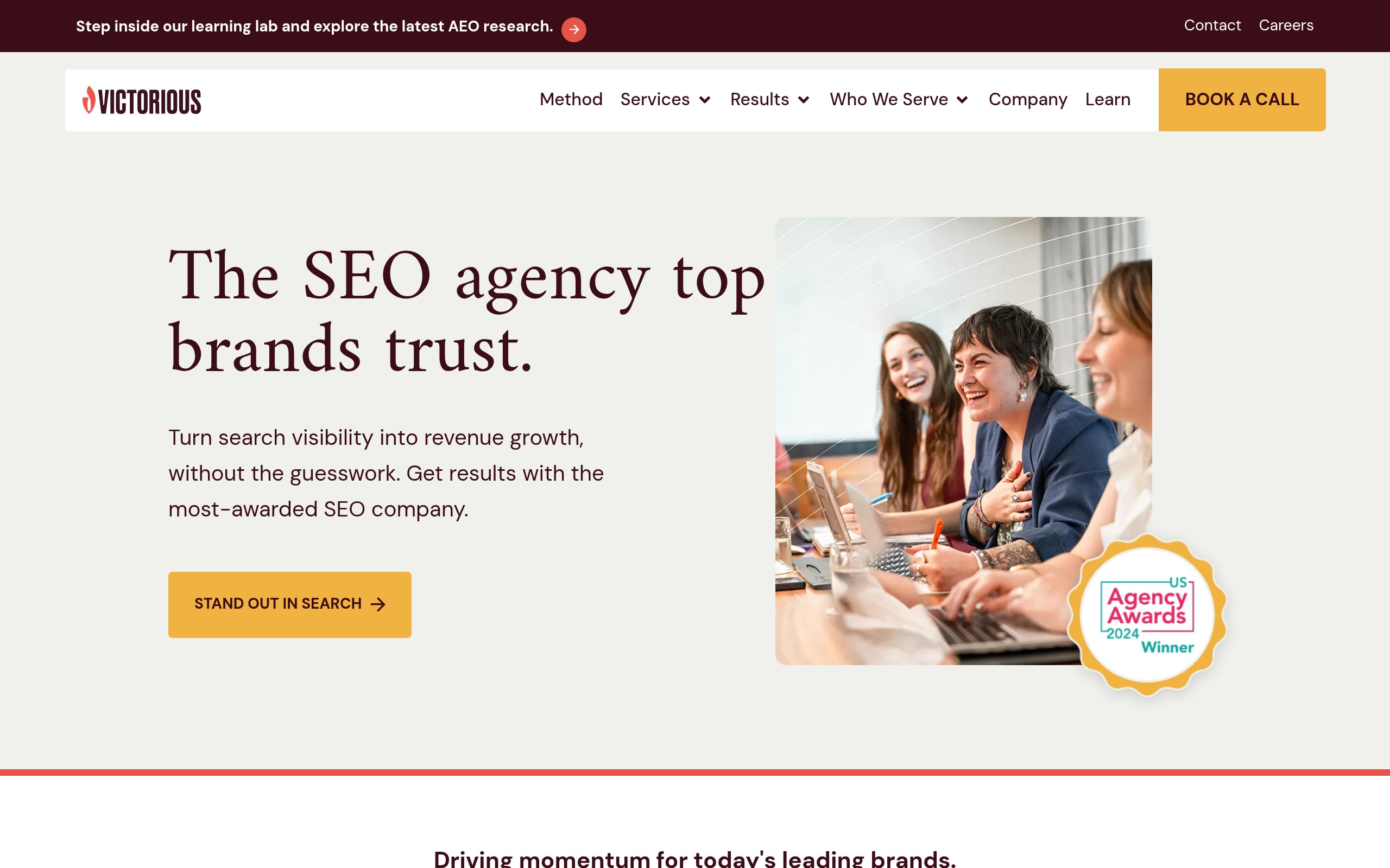 Victorious SEO Screenshot