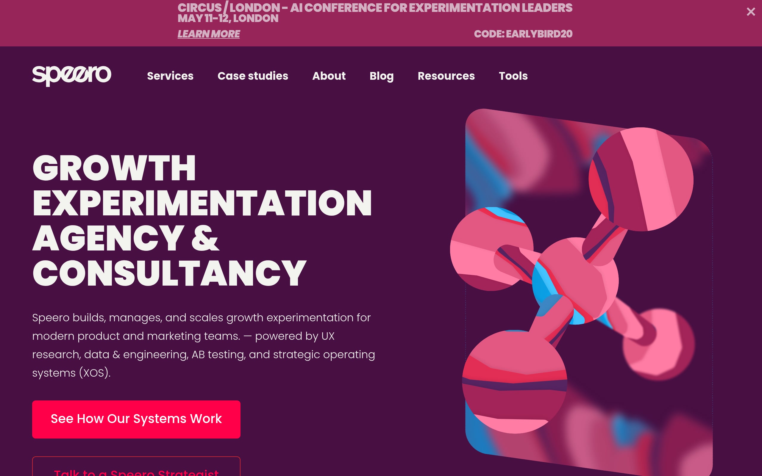 Flamingo Agency website screenshot