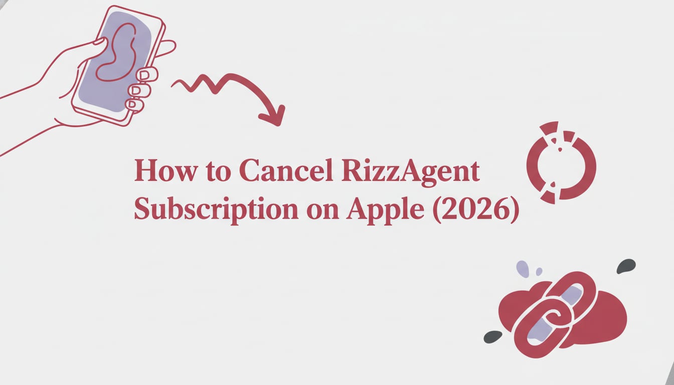 how to cancel rizzagent subscription on apple