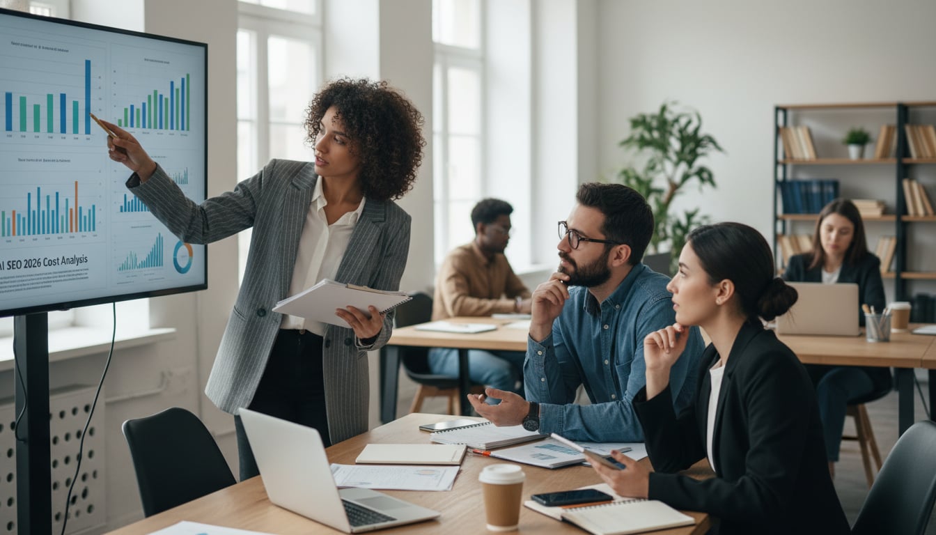 what does an ai seo agency charge monthly