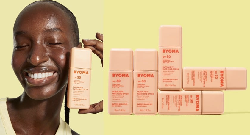 Byoma Ultra-Lightweight Face Fluid SPF 50 Screenshot