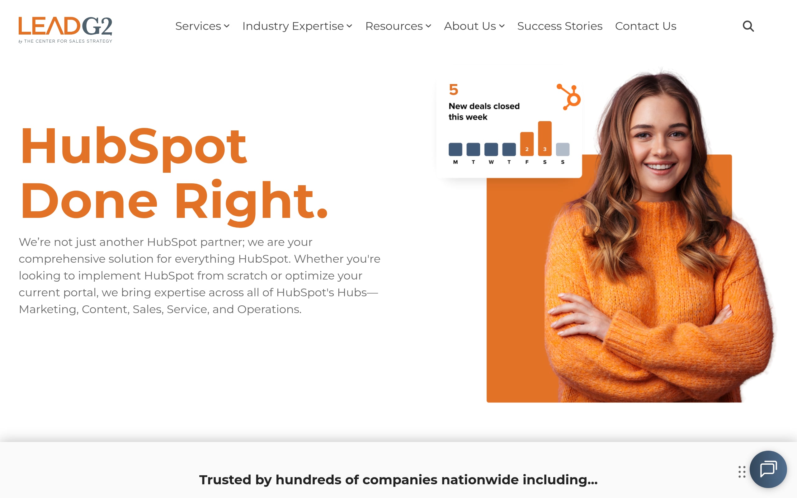 LeadG2: Laura MacPherson, Blog Manager Screenshot