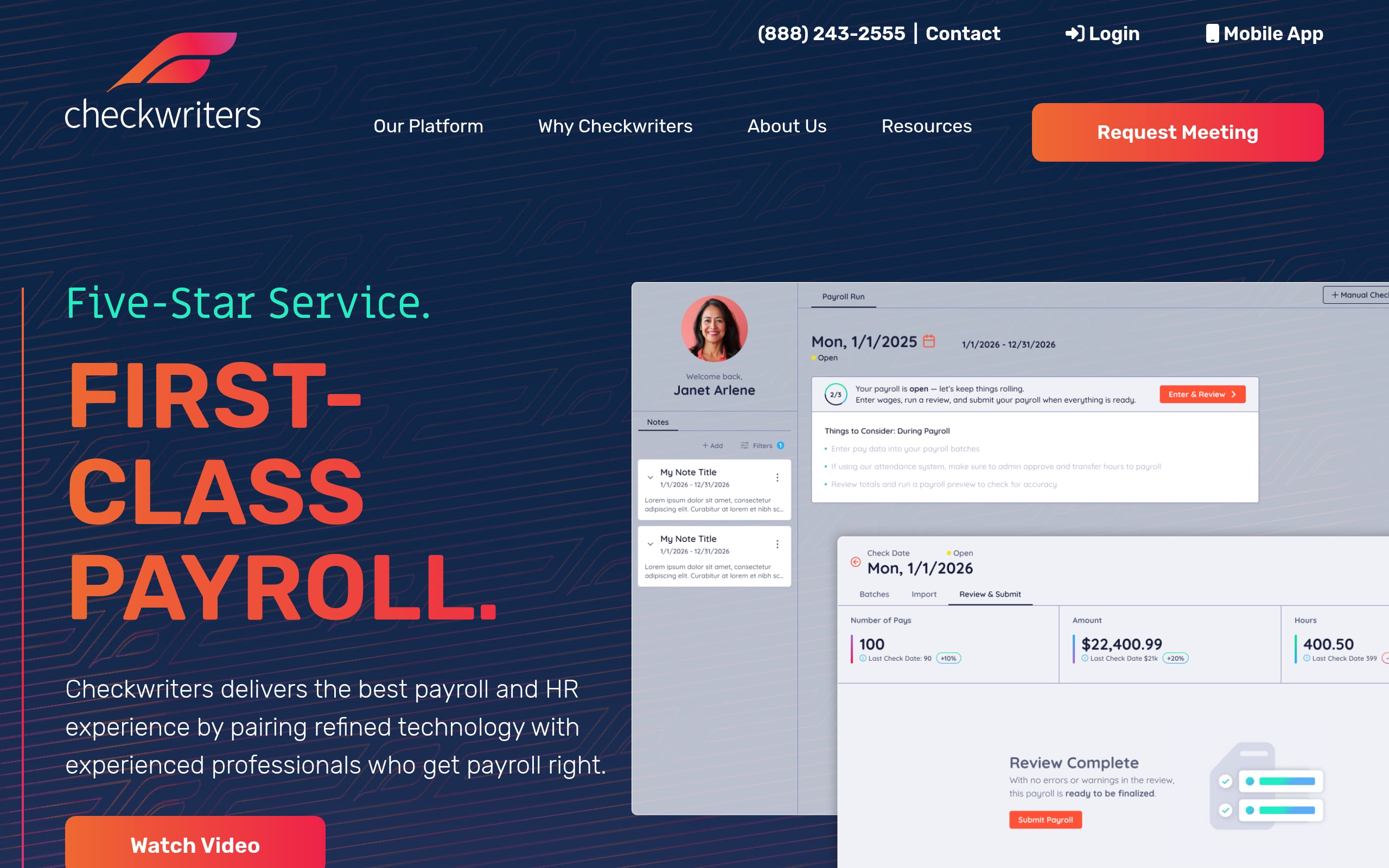 Case Study 2: How Checkwriters Achieved #1 Rankings for Competitive Keywords in 2 Months Screenshot