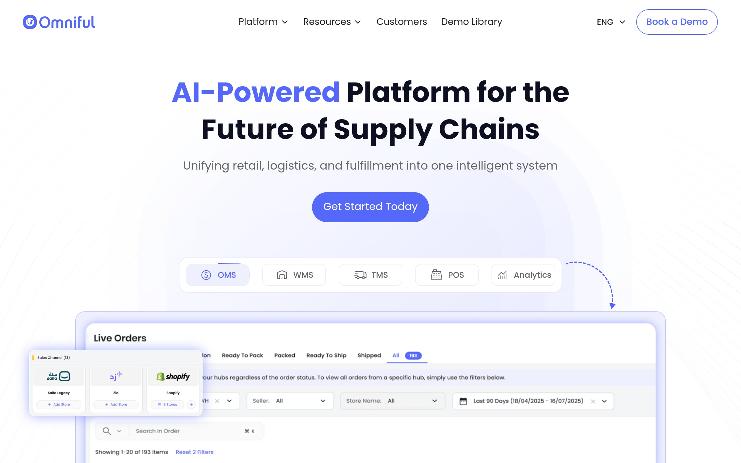 How Omniful.ai generated 40+ demo bookings in 30 days using programmatic SEO and localized targeting Screenshot