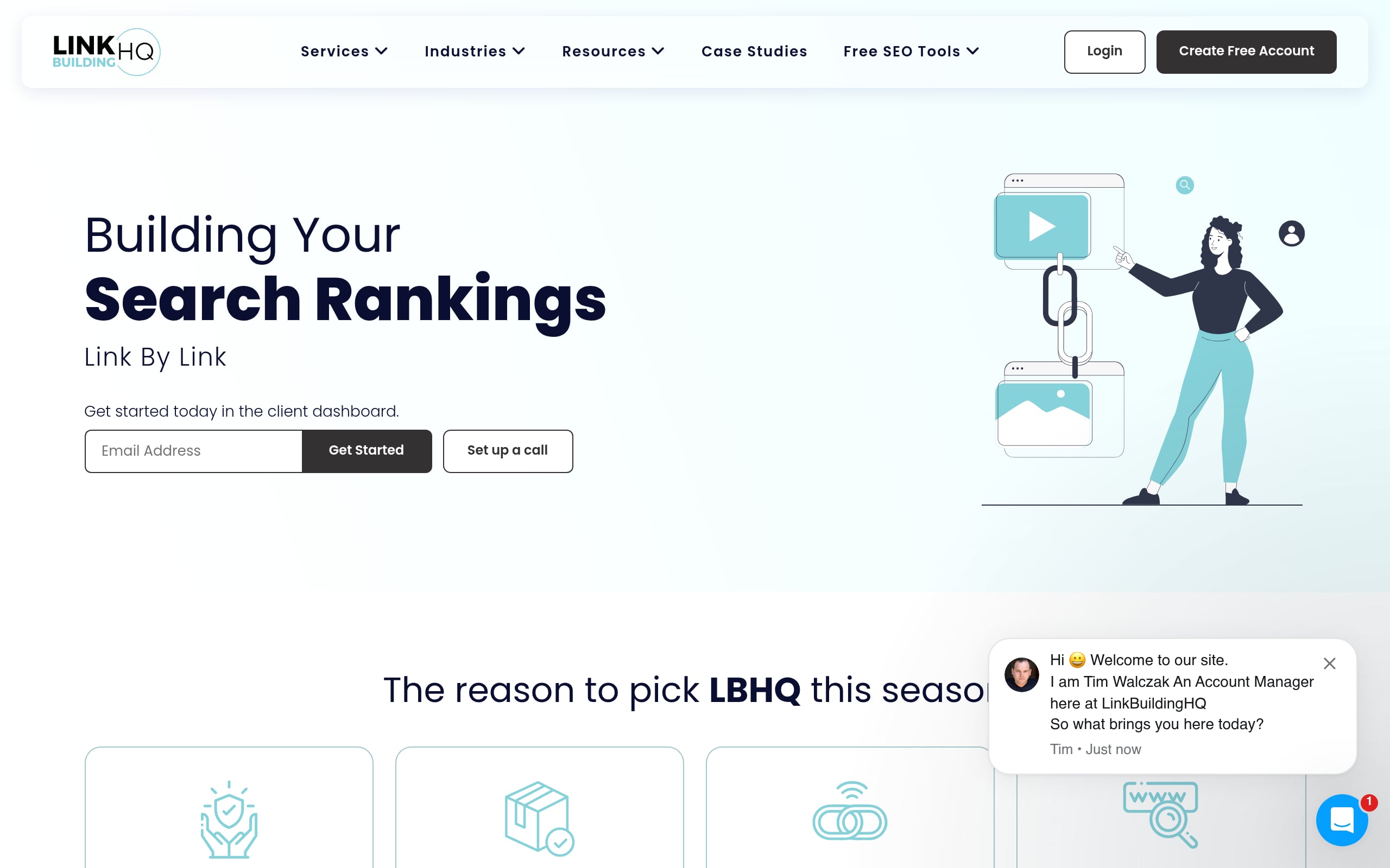Link Building HQ Screenshot