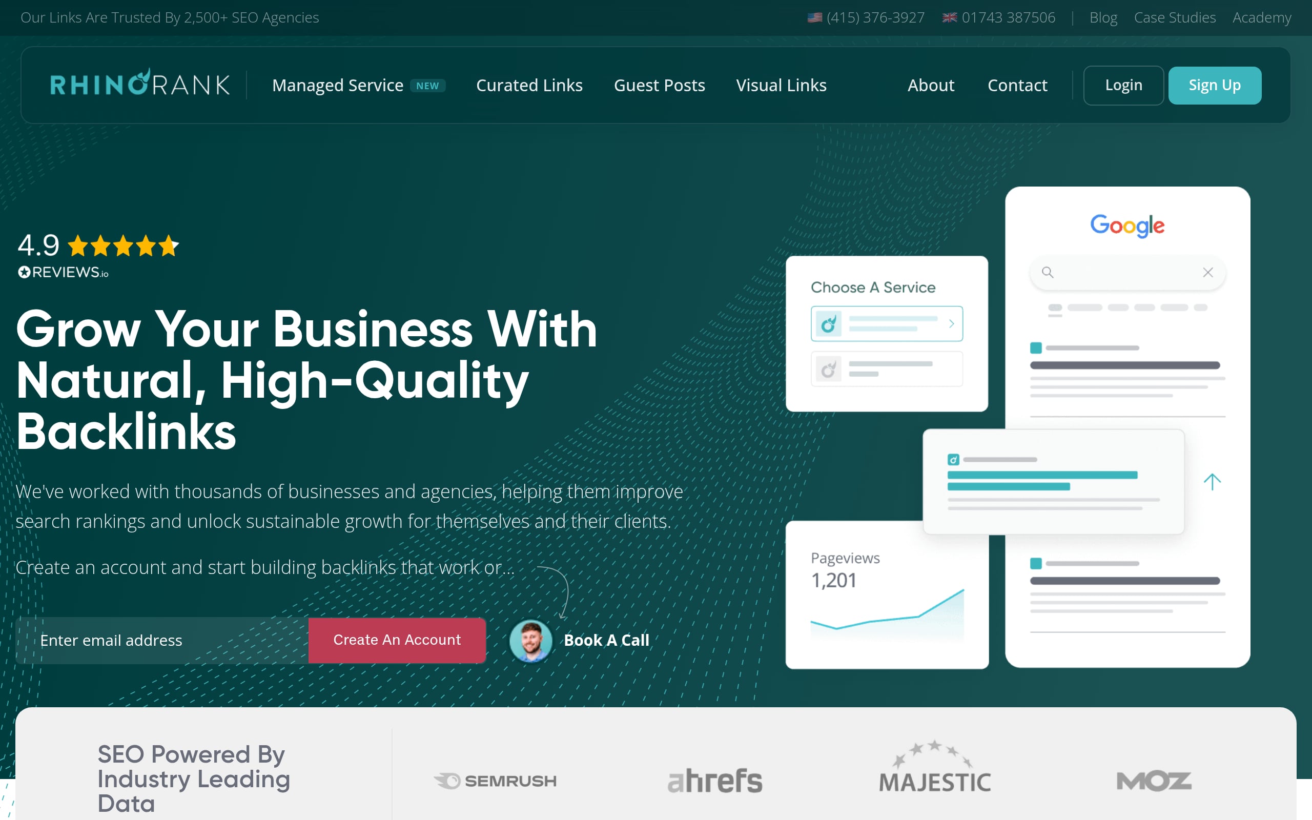Rhino Rank Screenshot