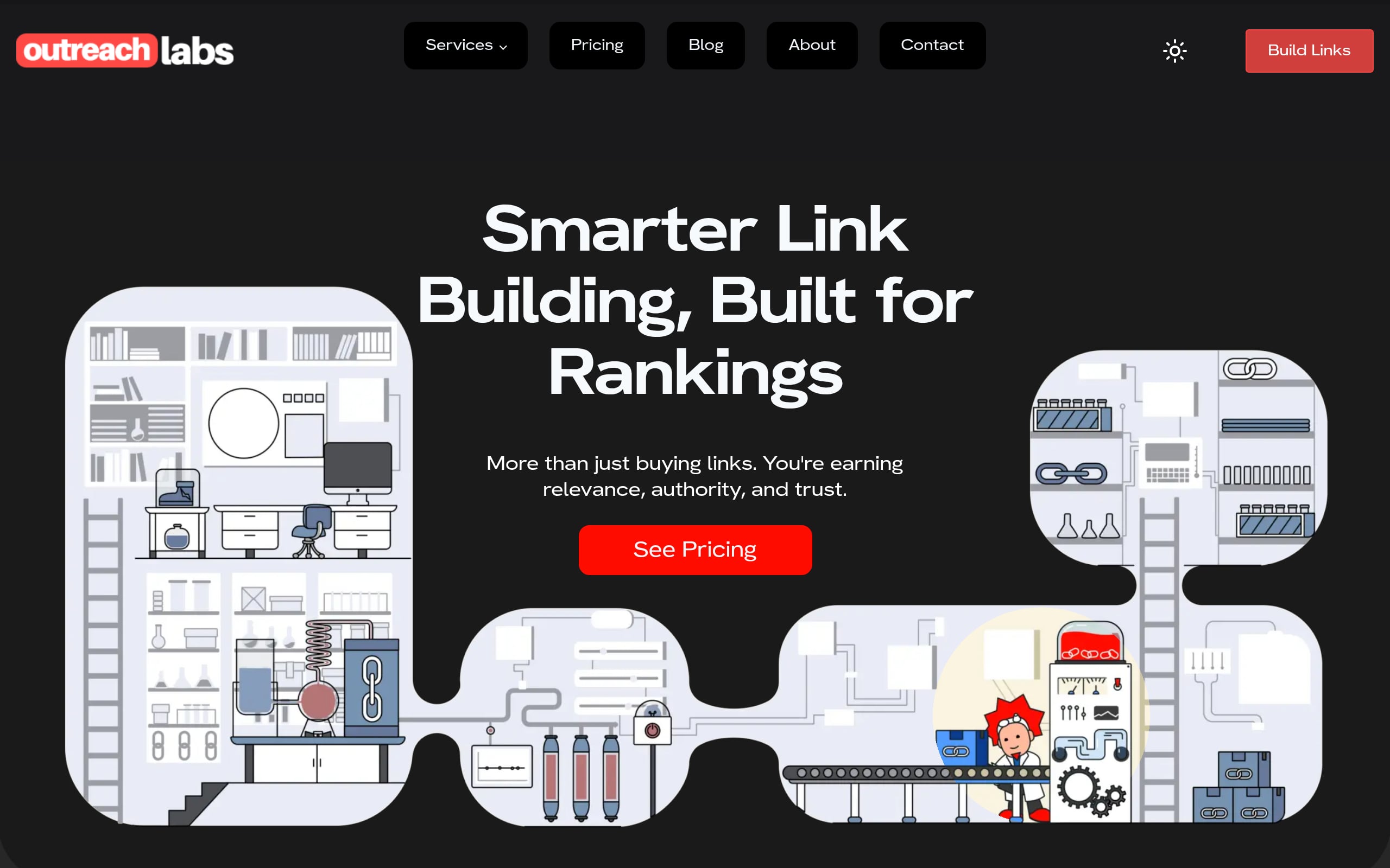 Outreach Labs Screenshot