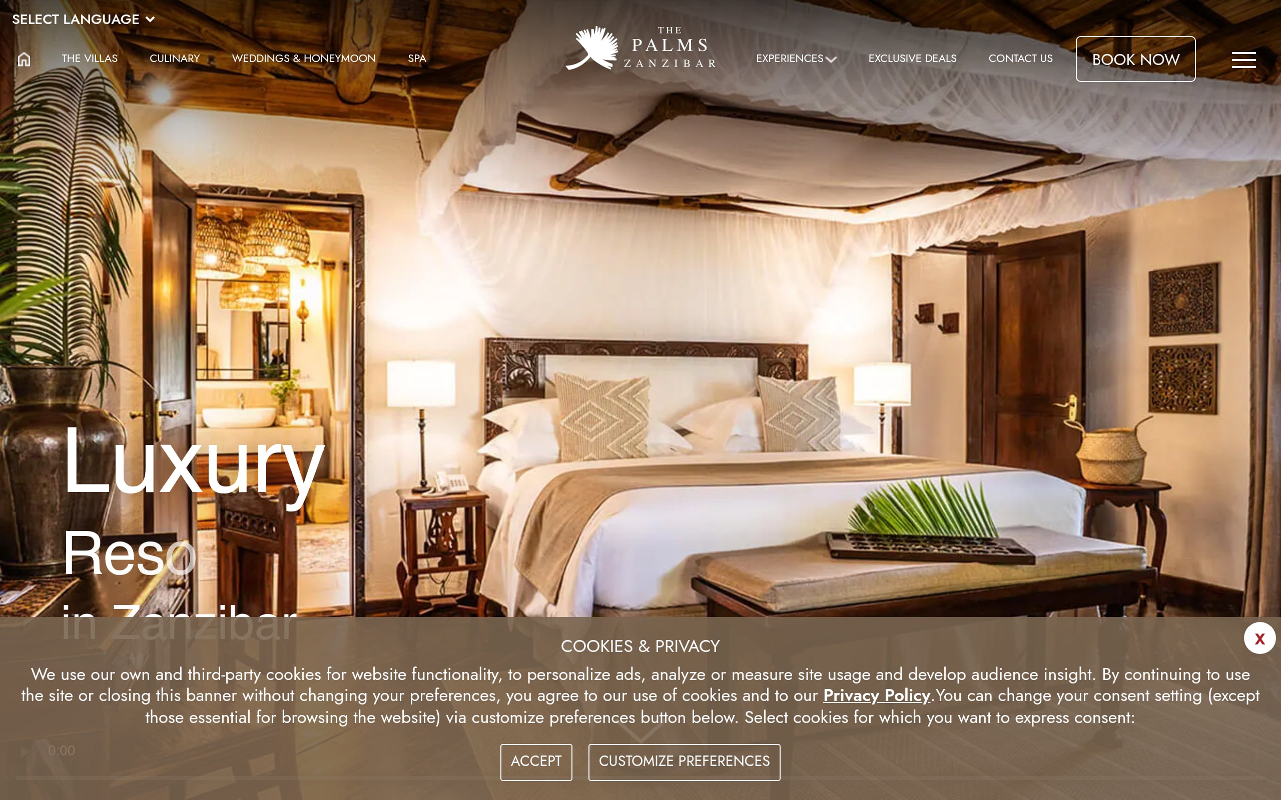 The Palms Zanzibar Screenshot