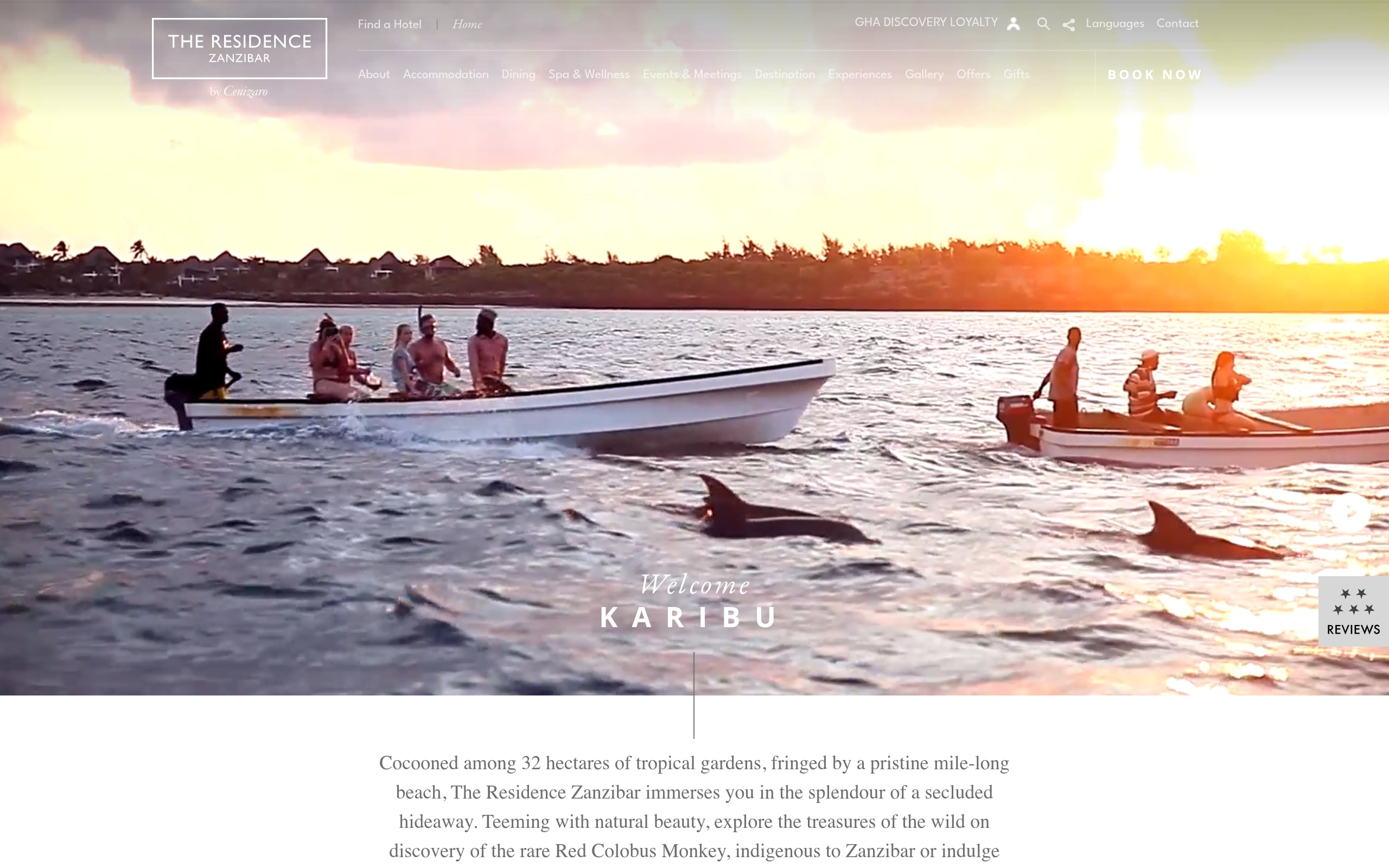 The Residence Zanzibar Screenshot