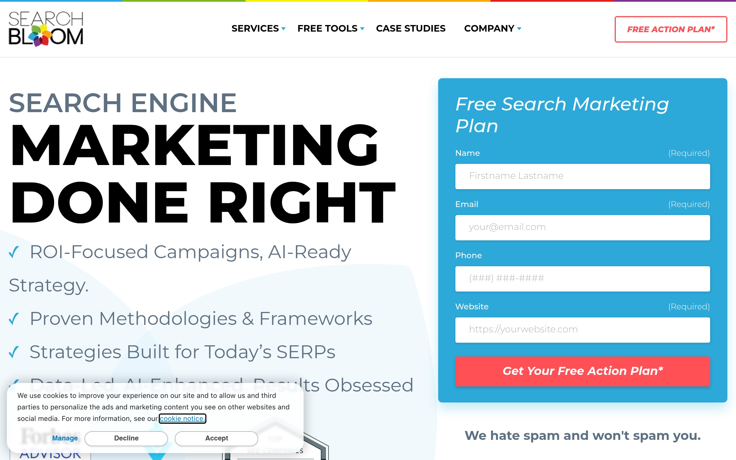 SearchBloom Screenshot