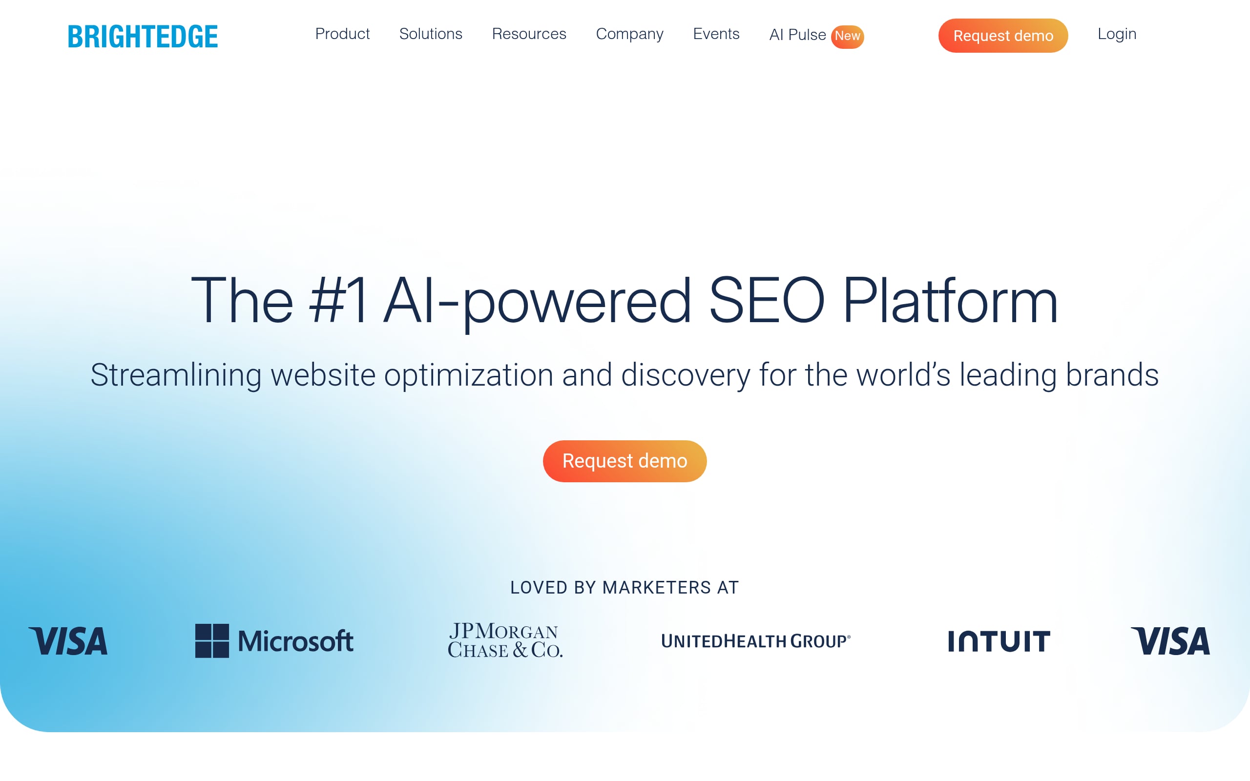 BrightEdge Screenshot