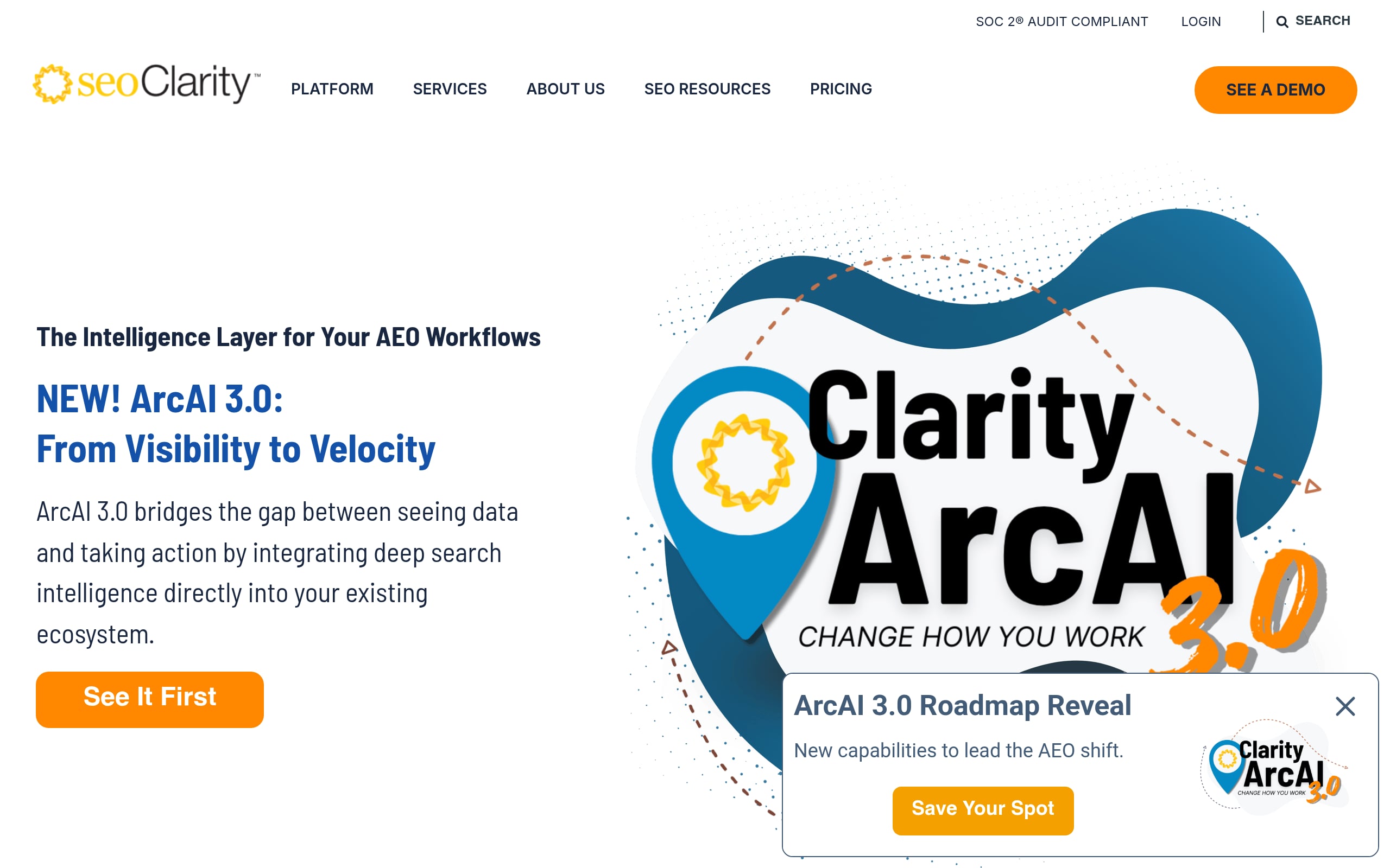 seoClarity Screenshot