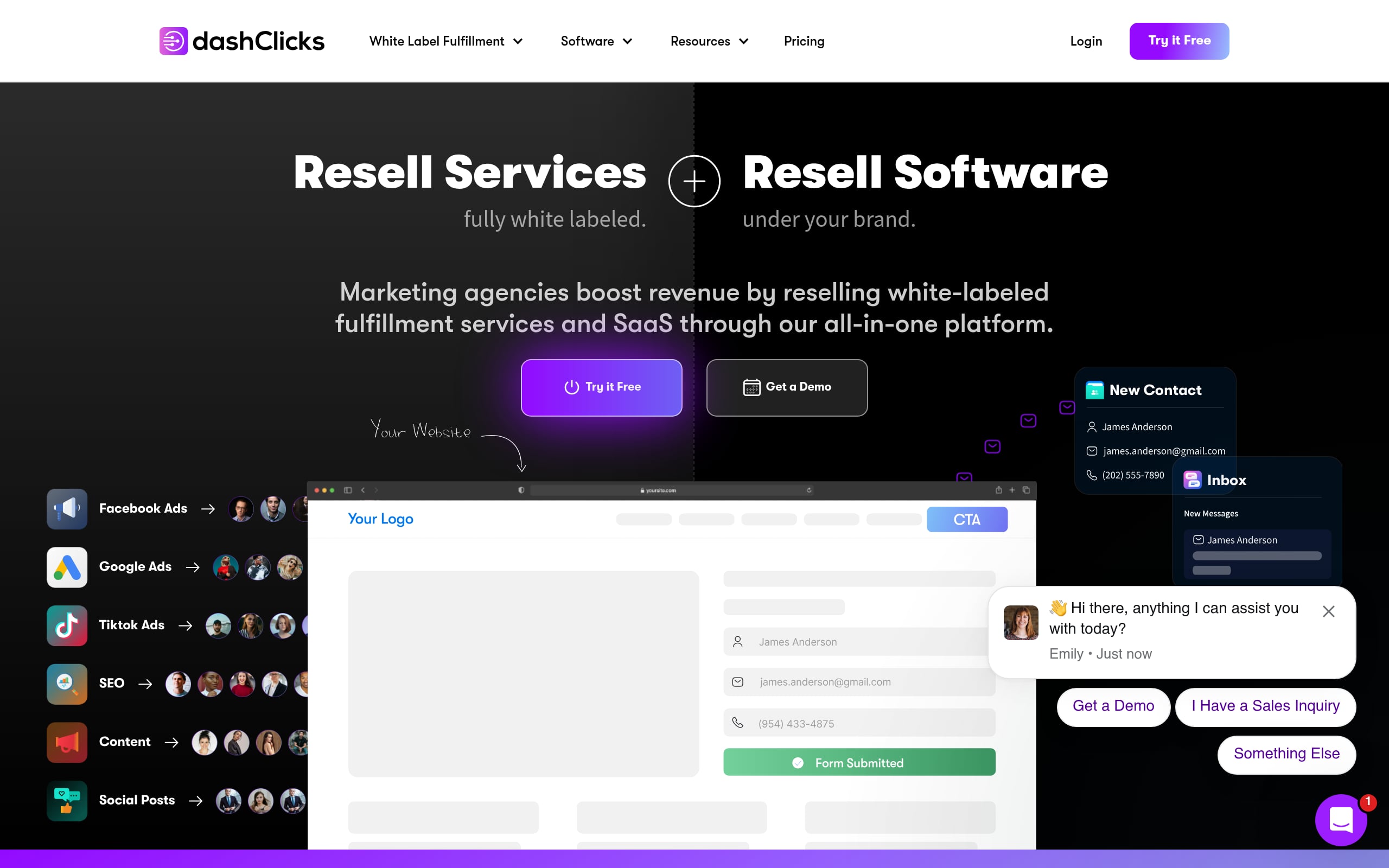 DashClicks Screenshot