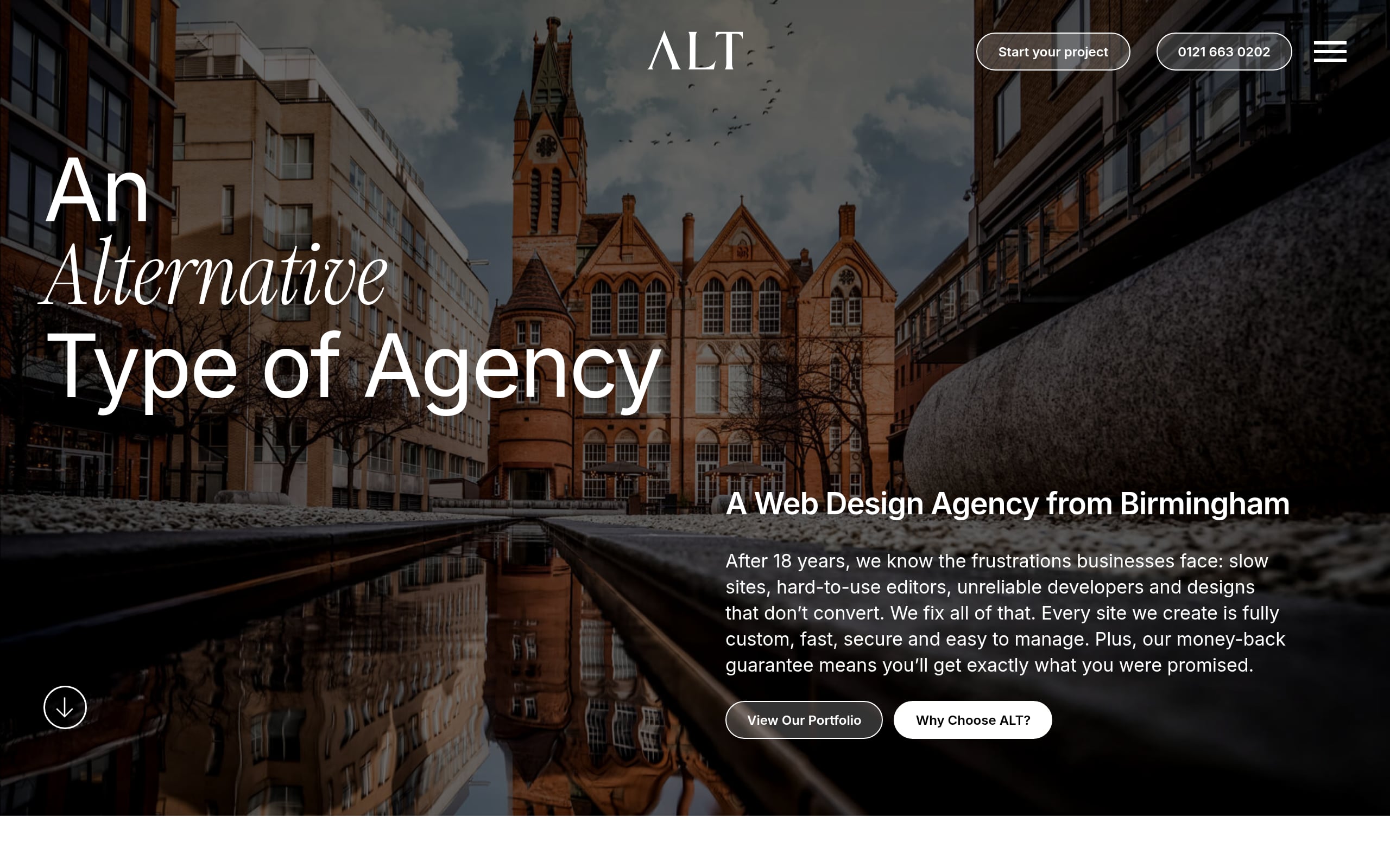 ALT Agency Screenshot