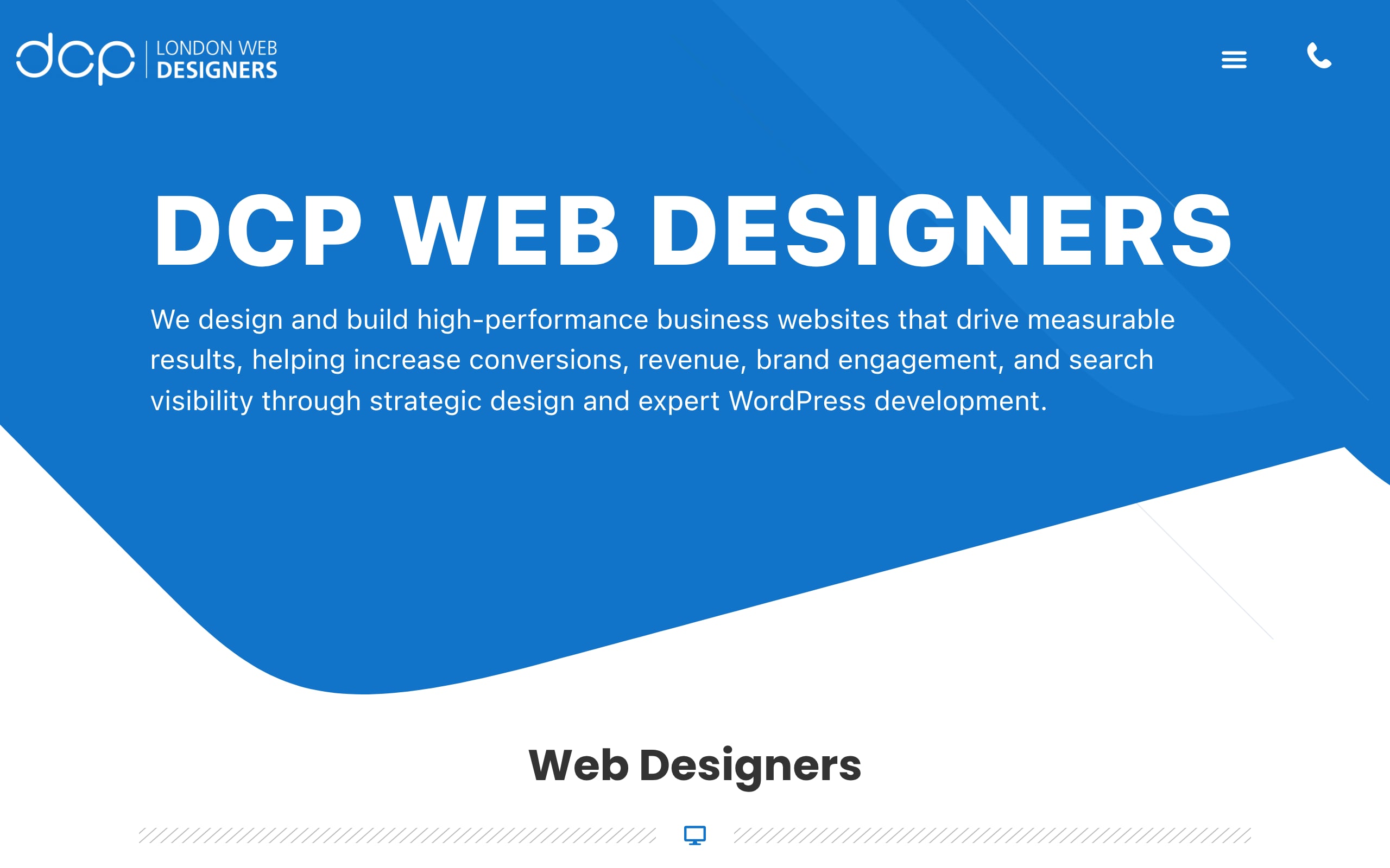 DCP Web Designers Screenshot