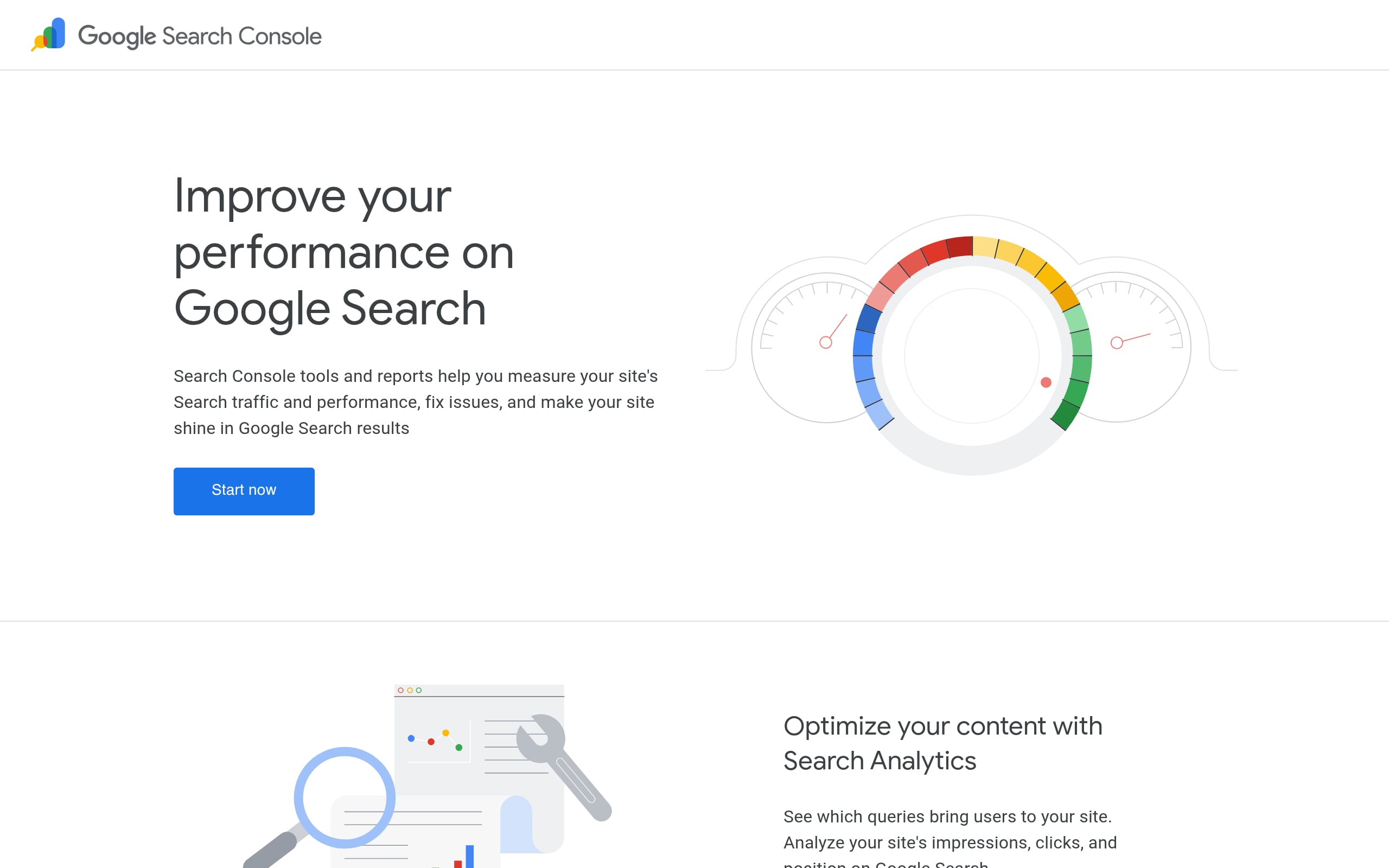 Set up Google Search Console (GSC) Screenshot