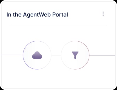 AgentWeb Platform Screenshot