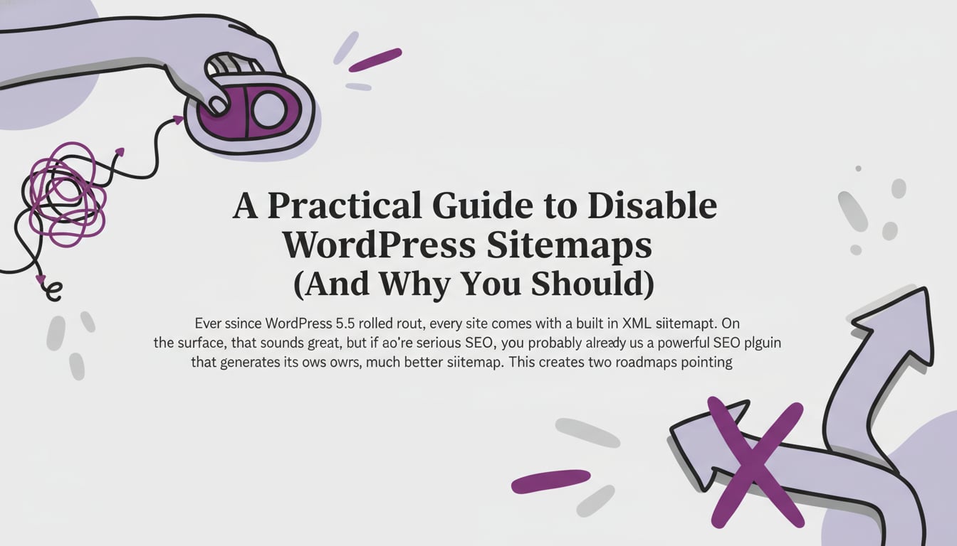 disable wordpress sitemaps