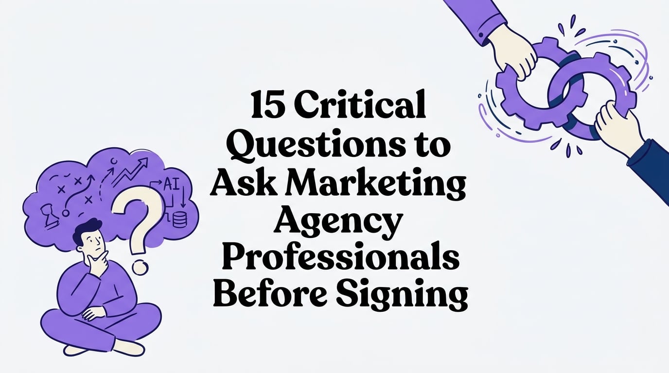questions to ask marketing agency