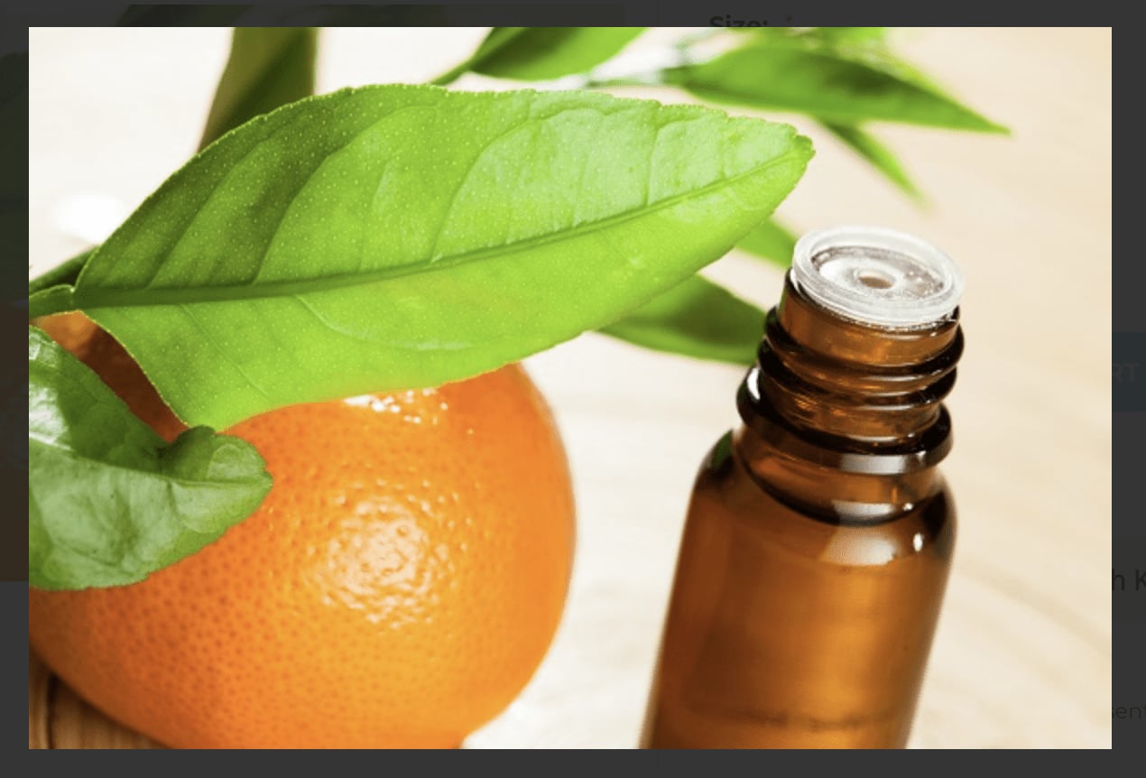Orange (Sweet) Essential Oil Screenshot