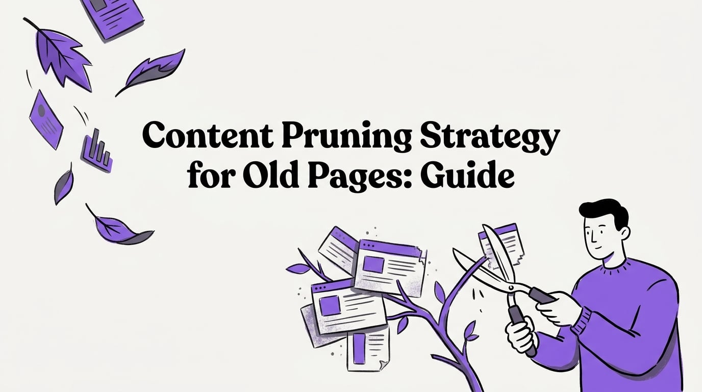 content pruning strategy for old pages