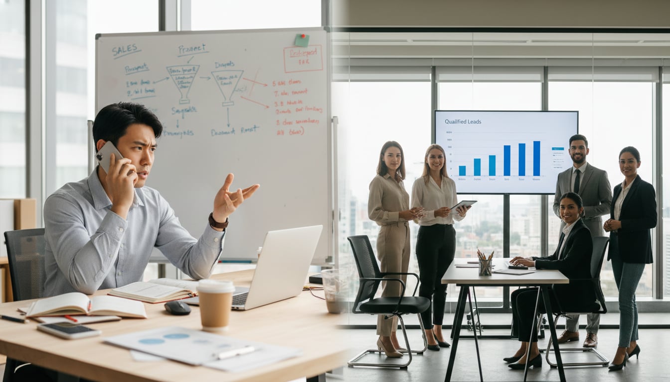 founder-led outbound vs SDR agency