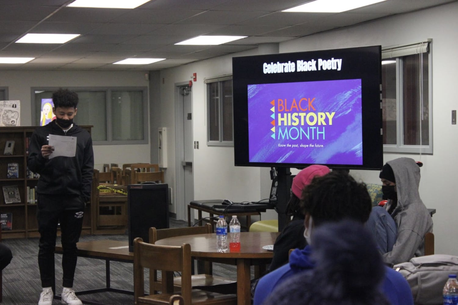 Host a poetry reading and recite poems from Black poets Screenshot