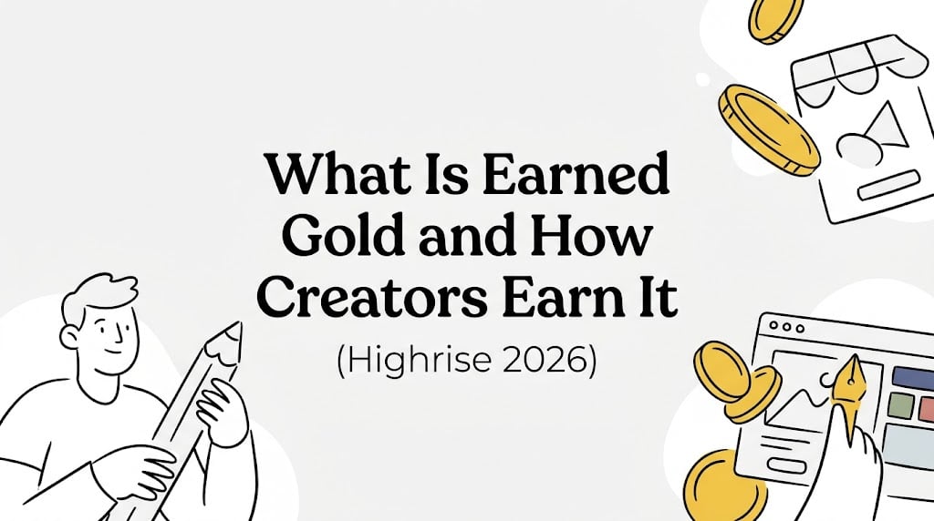 what is earned gold and how creators earn it