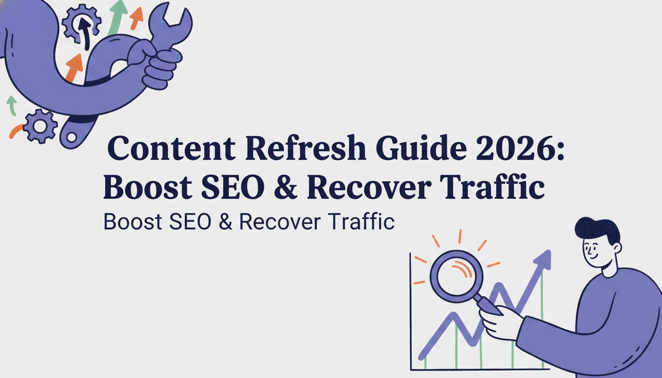 Content Refresh Guide 2026: Boost SEO & Recover Traffic