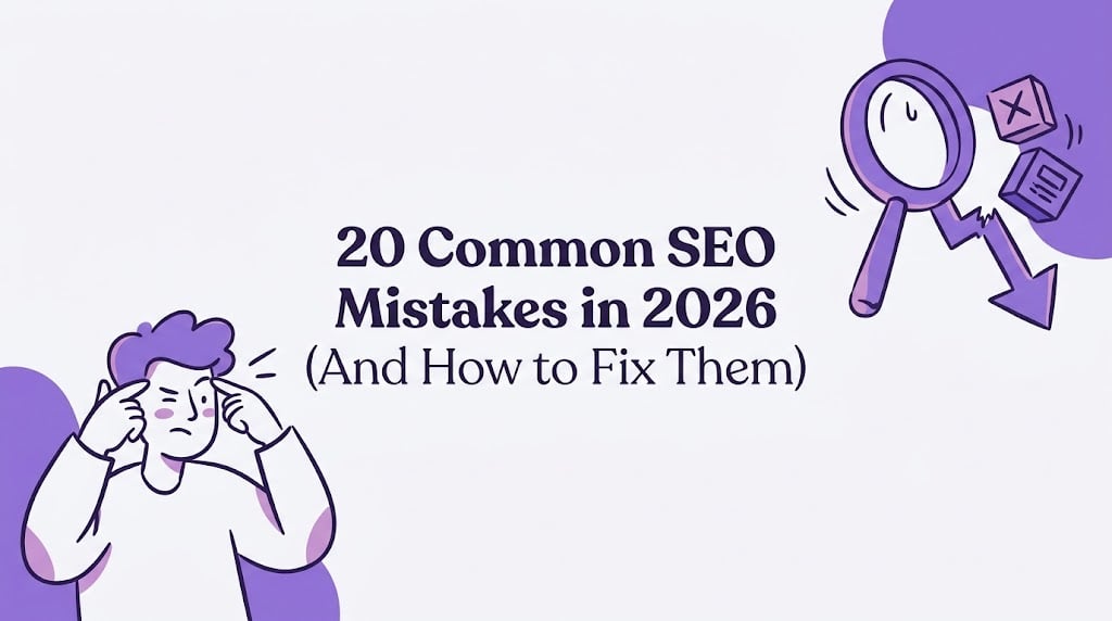 common seo mistakes