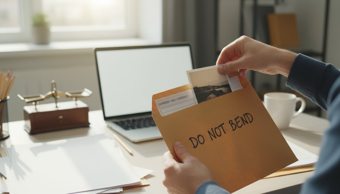 Can I Write 'Do Not Bend' on an Envelope? 2026 Rules