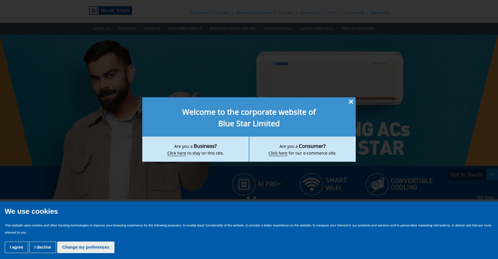 Blue Star Limited Screenshot
