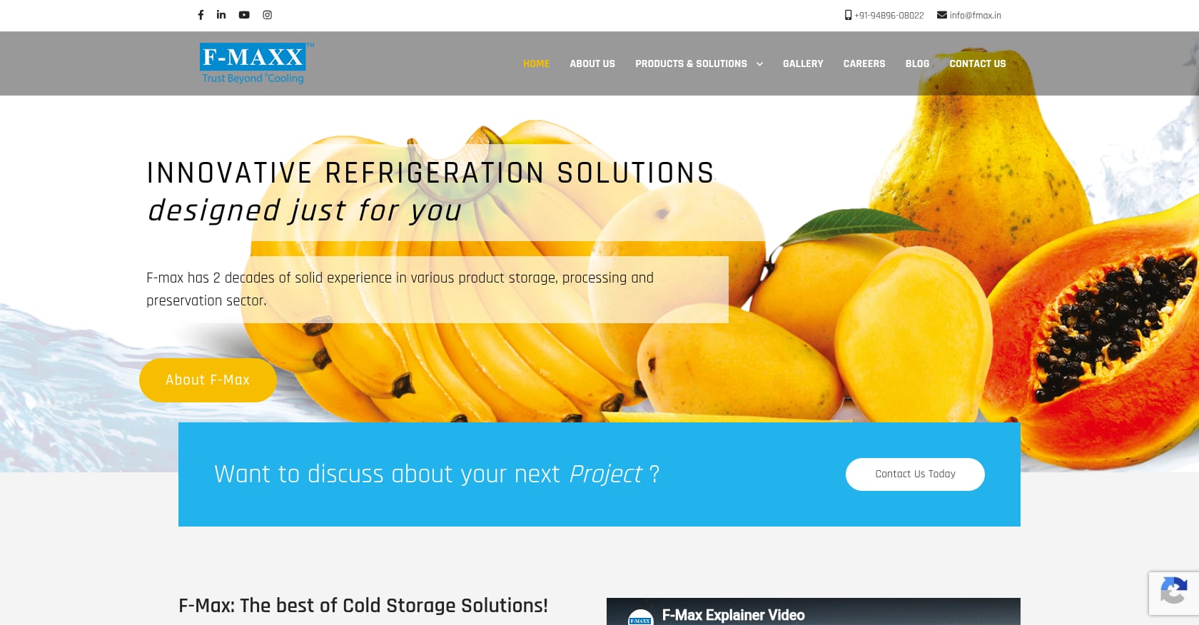 F-Max Systems India Pvt. Ltd. Screenshot