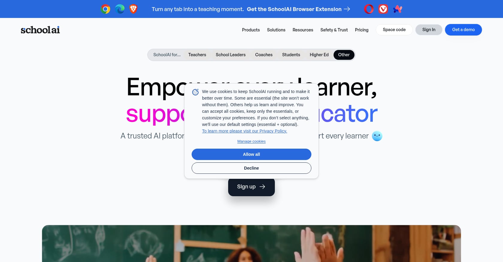 SchoolAI Screenshot