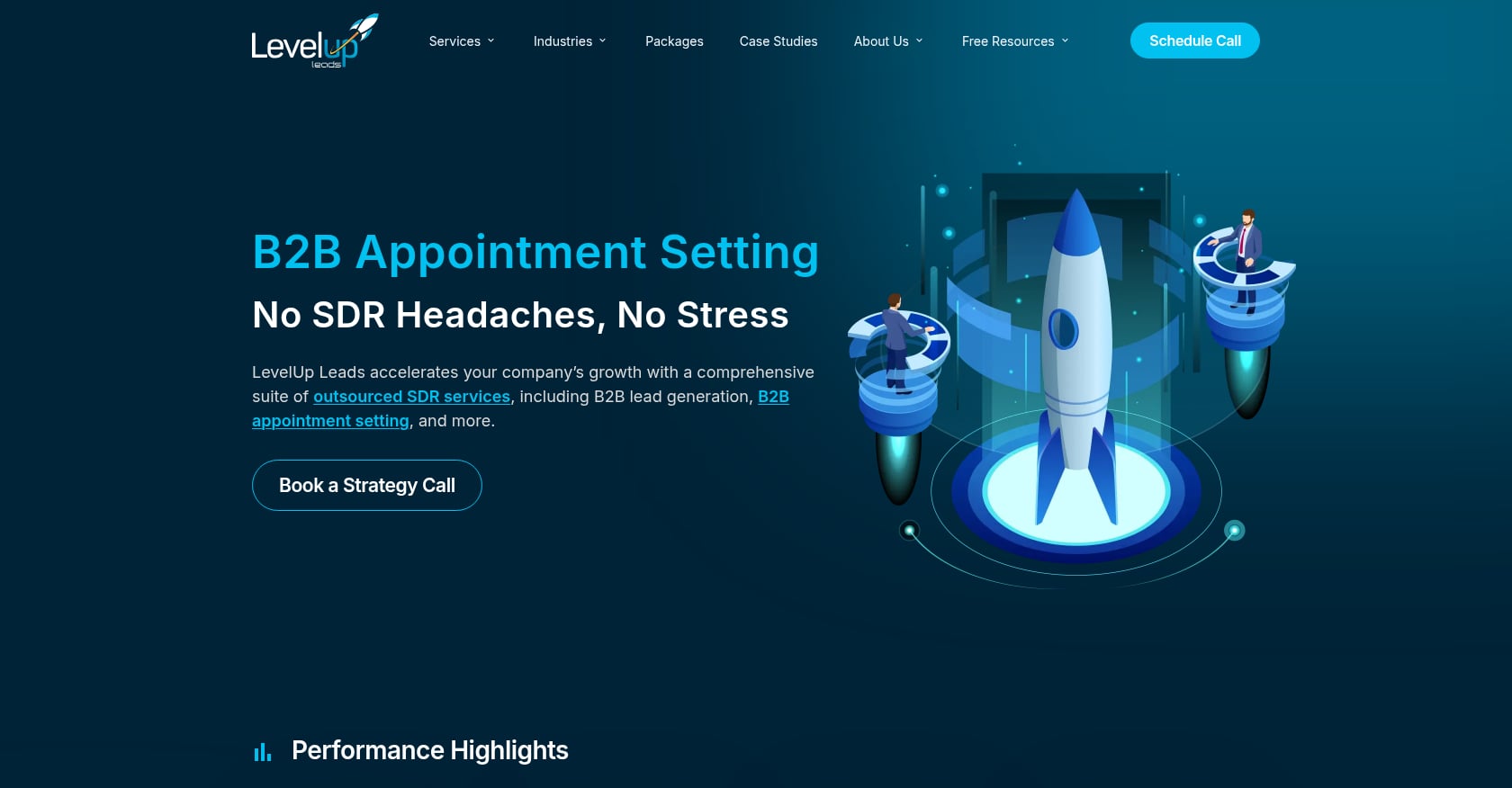 LevelUp Leads Screenshot